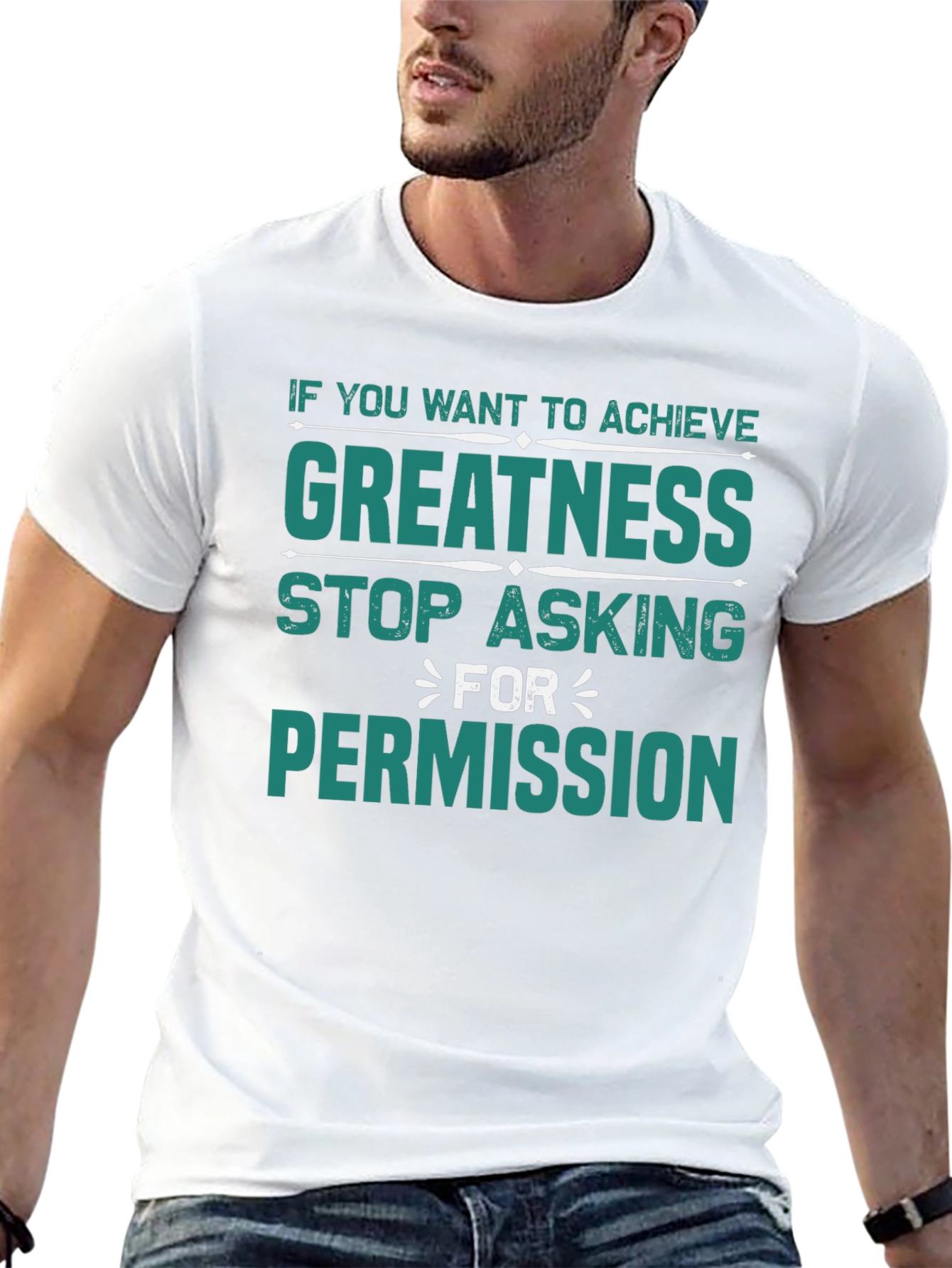 Achieve Greatness Black T-Shirt