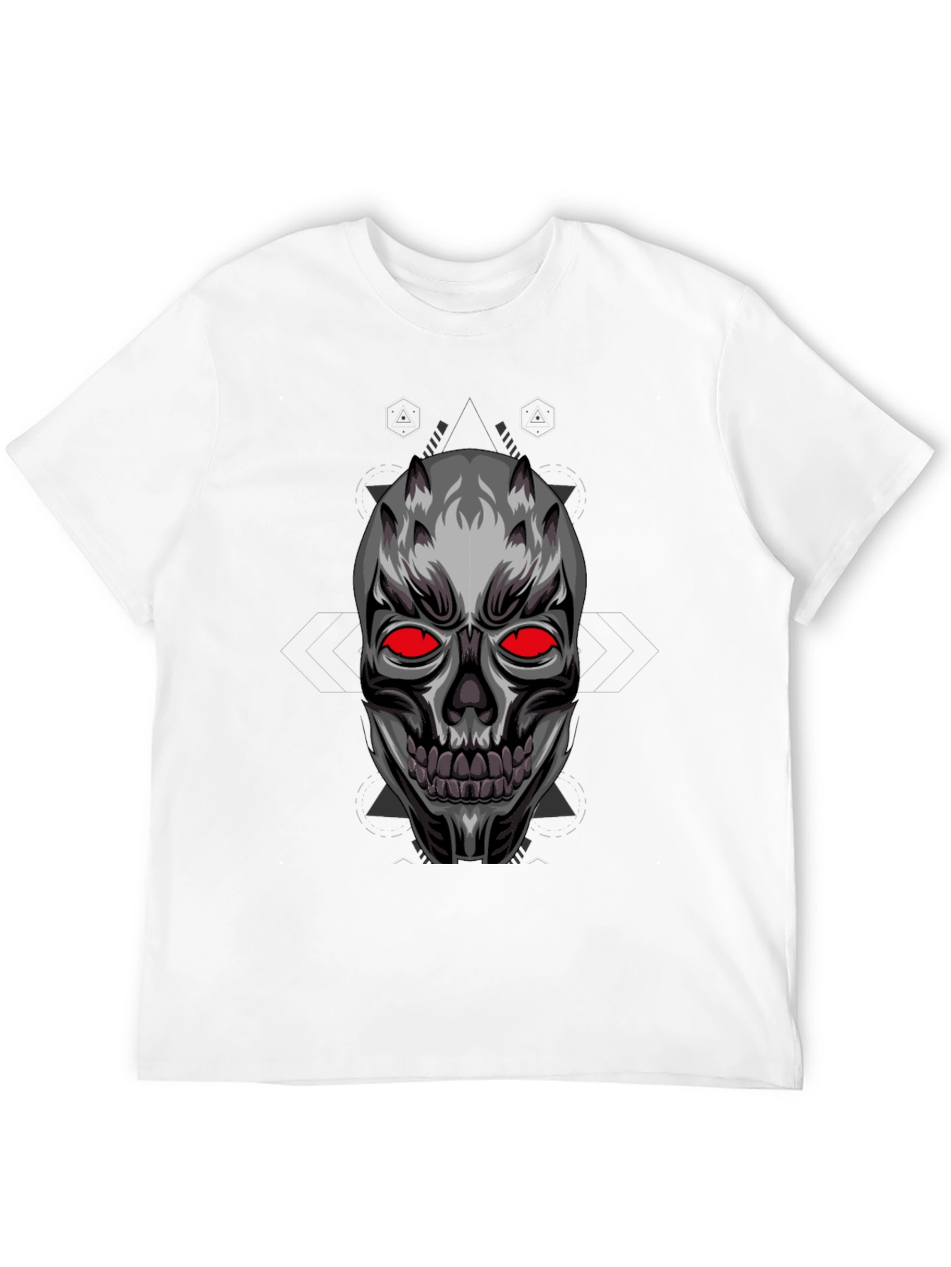 Skull Graphic Black T-Shirt