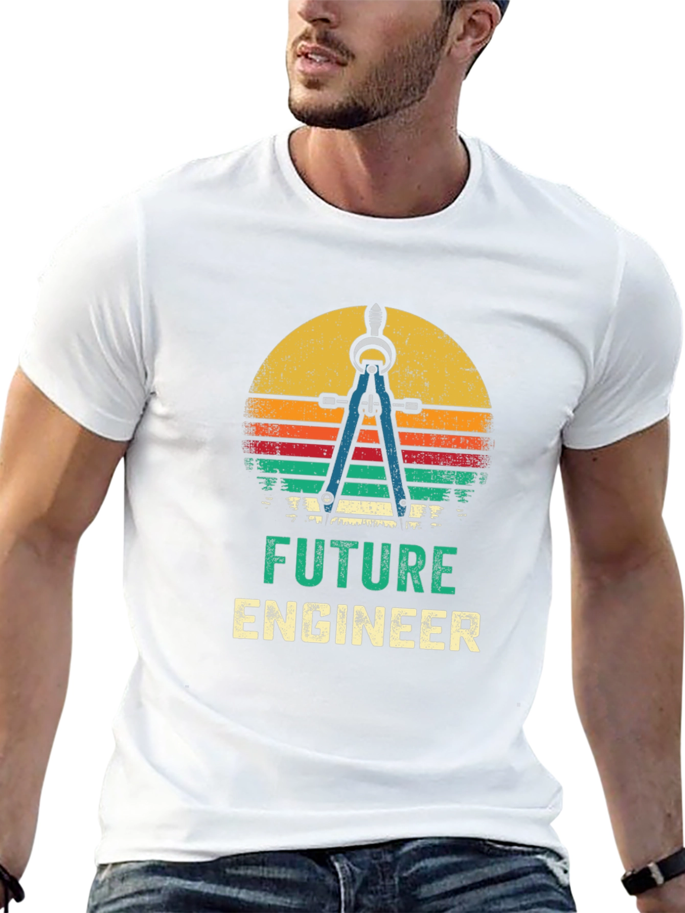 Future Engineer Retro Sunset T-Shirt