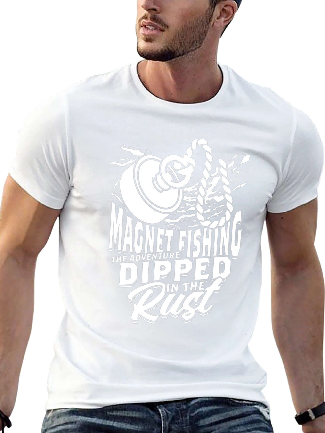 Magnet Fishing Adventure T-Shirt - Dipped in the Rust