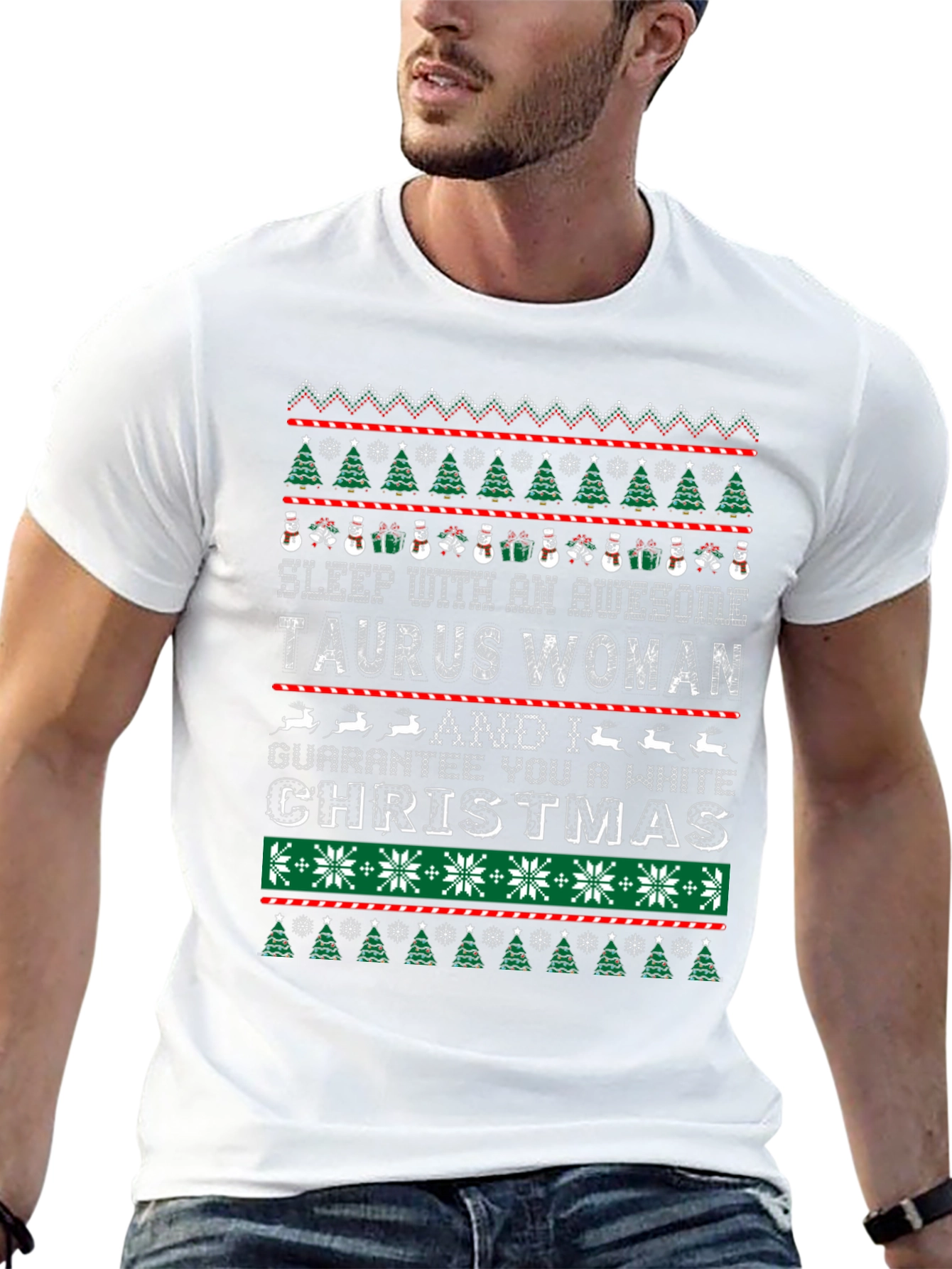 Taurus Woman Christmas T-Shirt