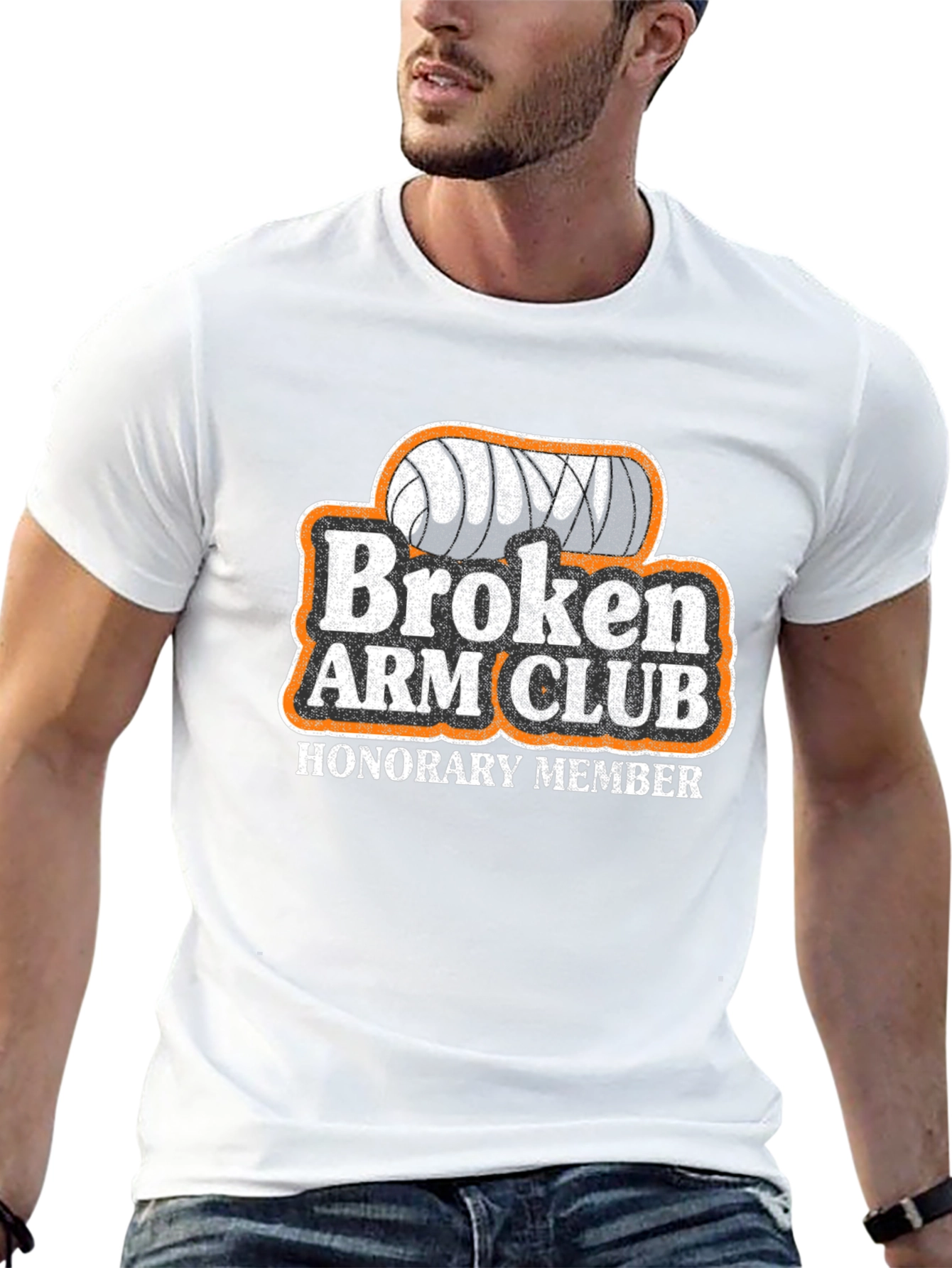 Broken Arm Club Honorary Member Graphic T-Shirt