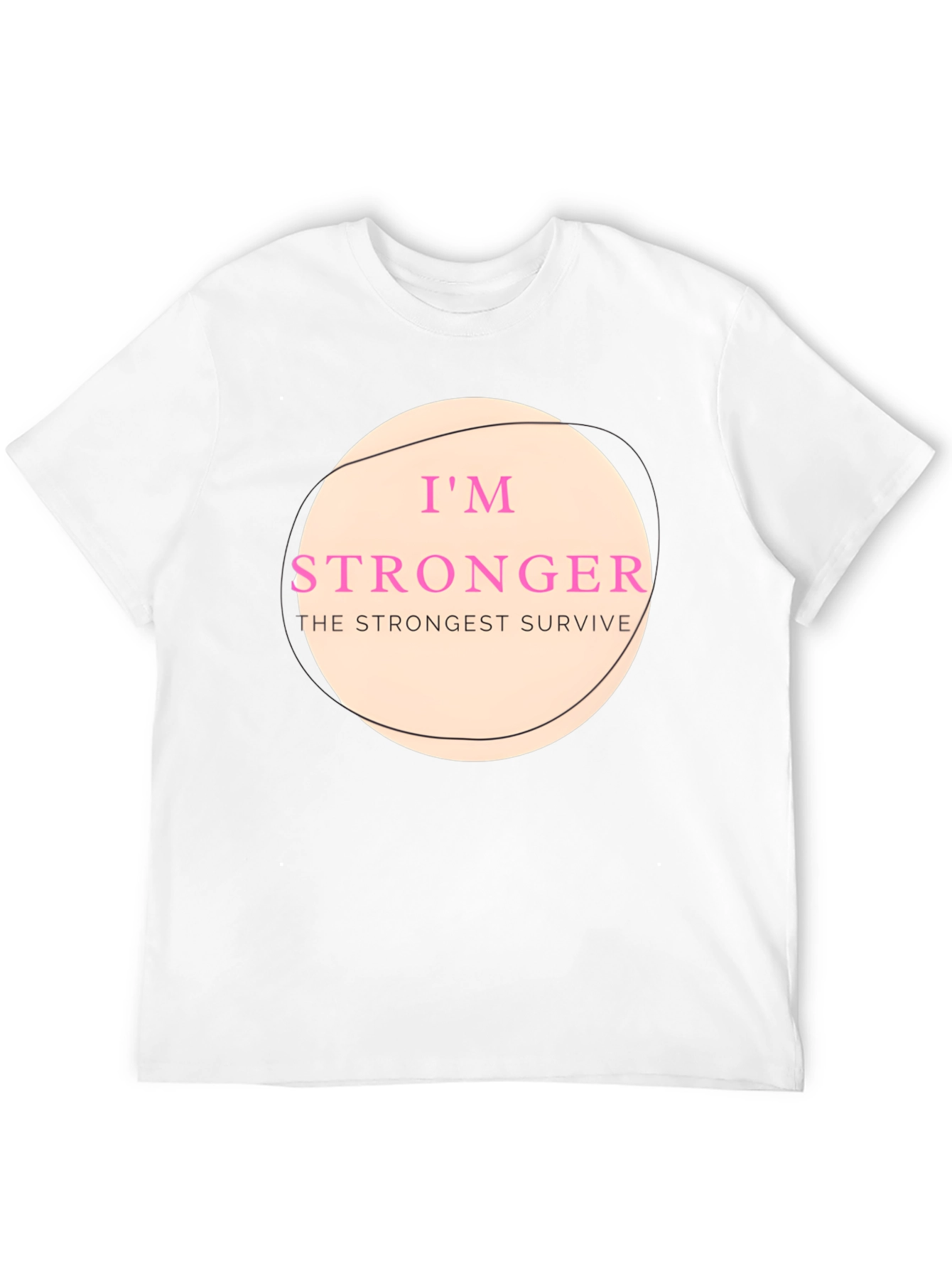 Im Stronger Graphic T-Shirt - The Strongest Survive