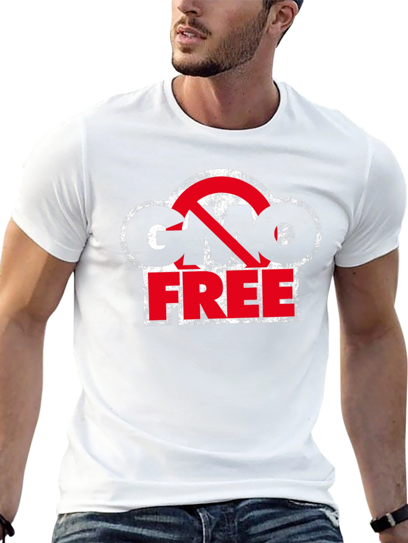 GMO Free T-Shirt - Black Cotton Blend