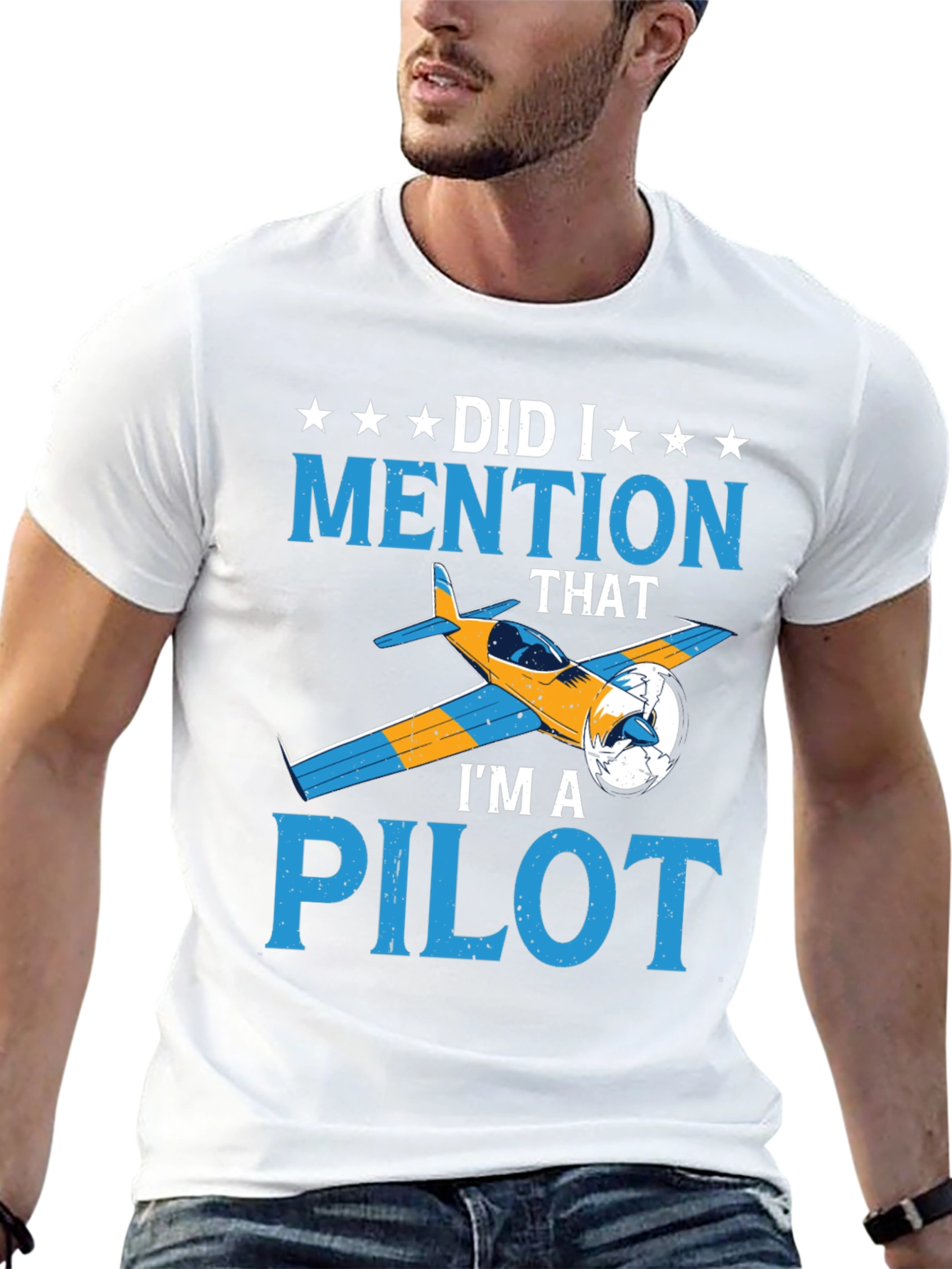 Pilot T-Shirt - Did I Mention That? Aviation Tee