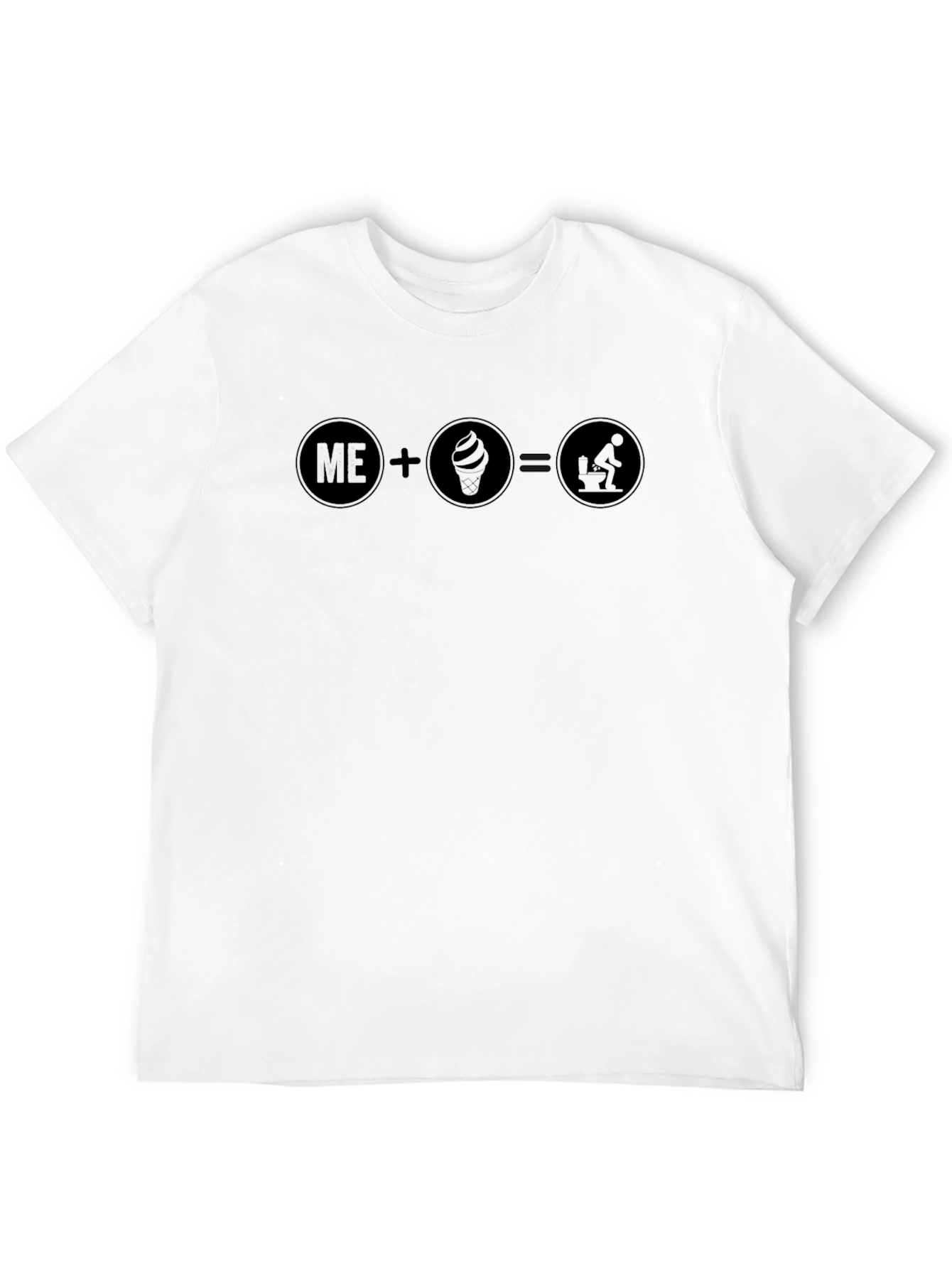 Ice Cream Humor Graphic T-Shirt