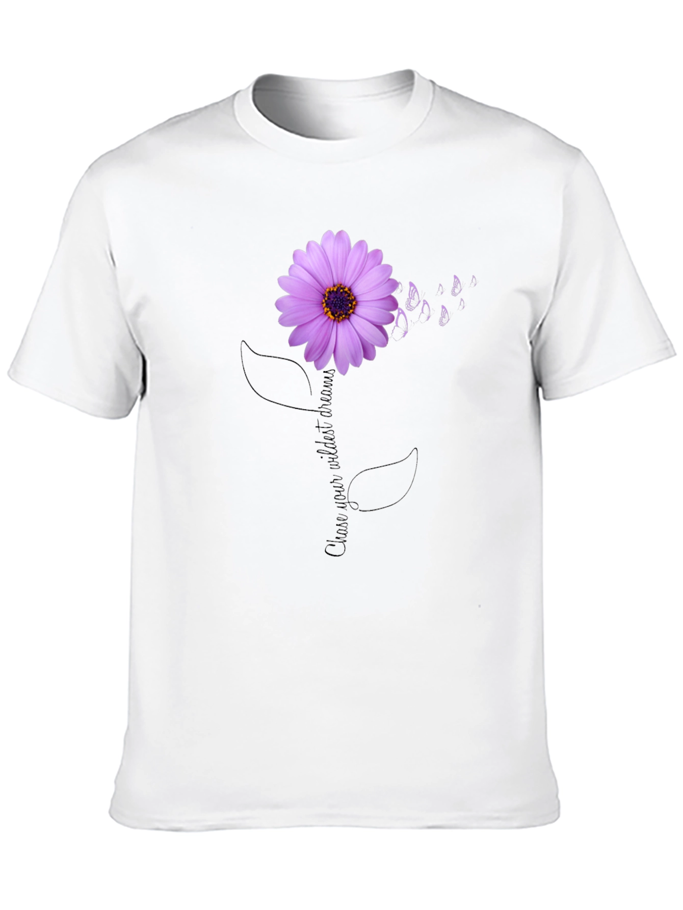 Floral Dream T-Shirt - Chase Your Dreams