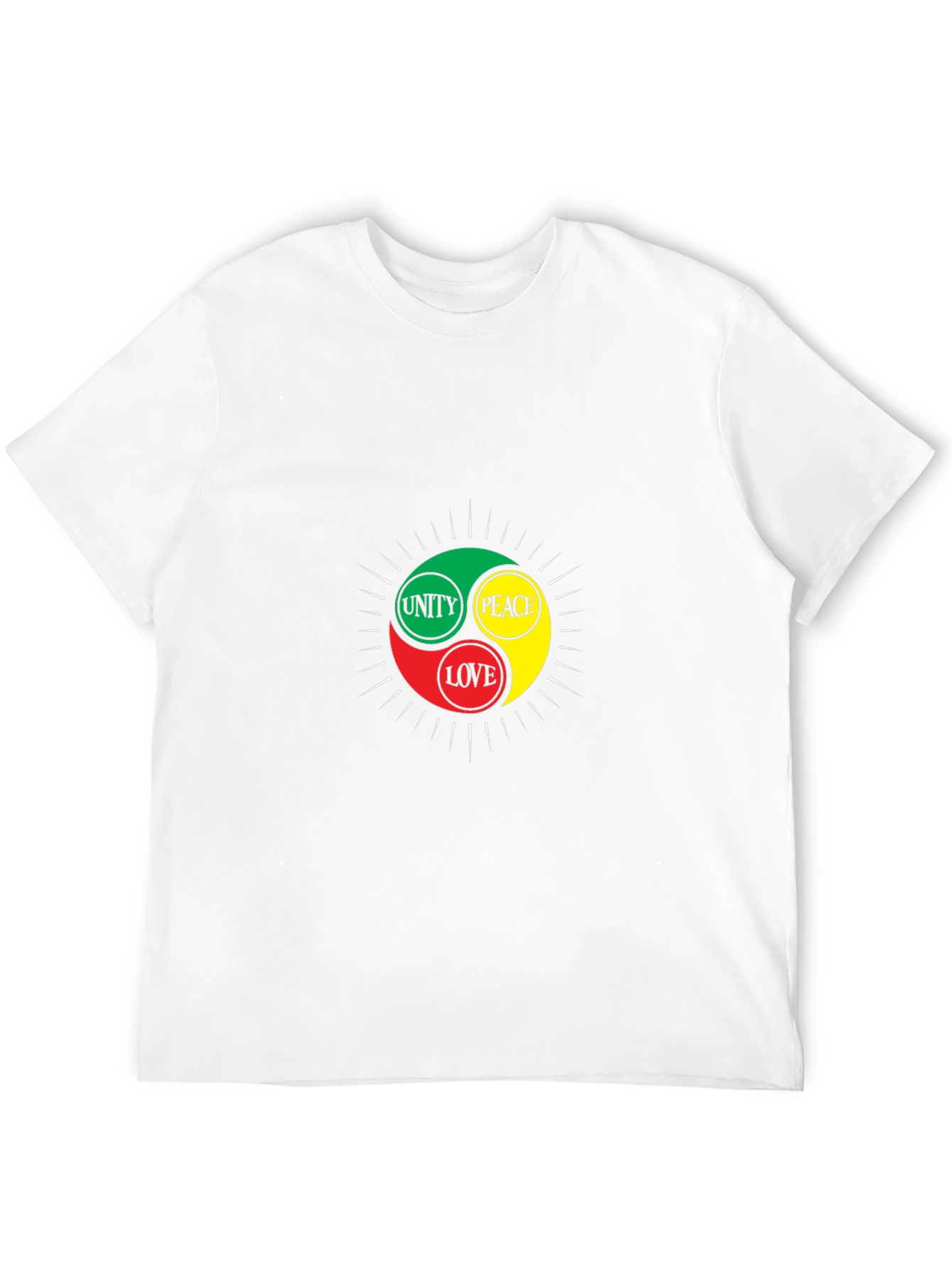 Unity Peace Love Black T-Shirt