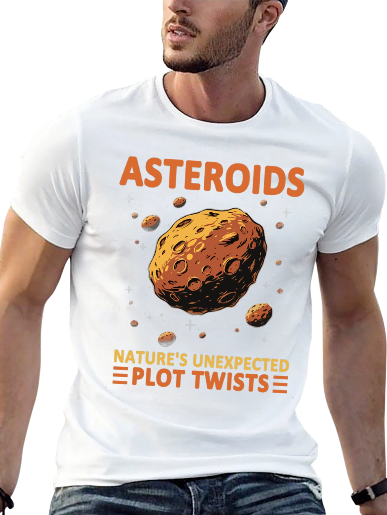 Asteroid Nature T-Shirt - Unexpected Plot Twists!