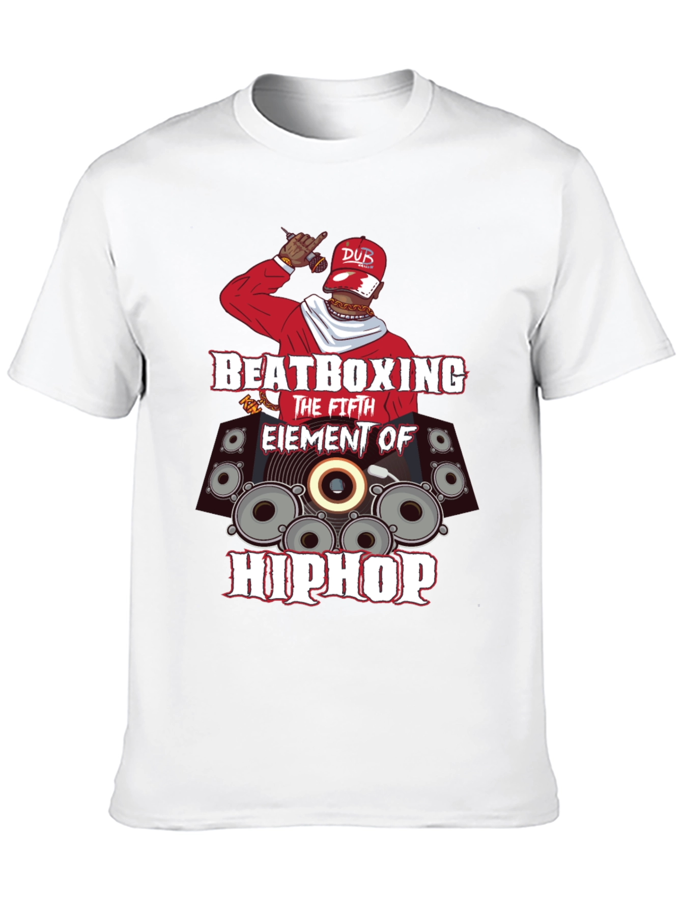 Beatboxing Fifth Element of Hip Hop Graphic T-Shirt