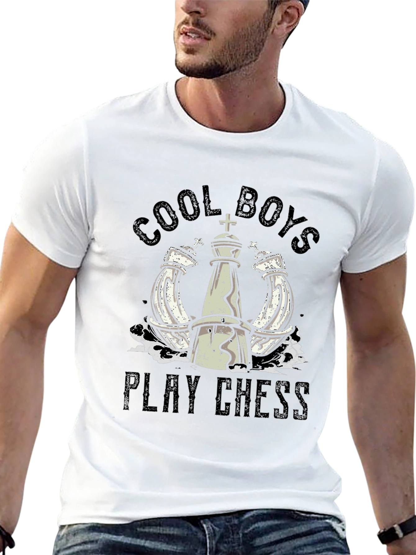 Cool Boys Play Chess T-Shirt
