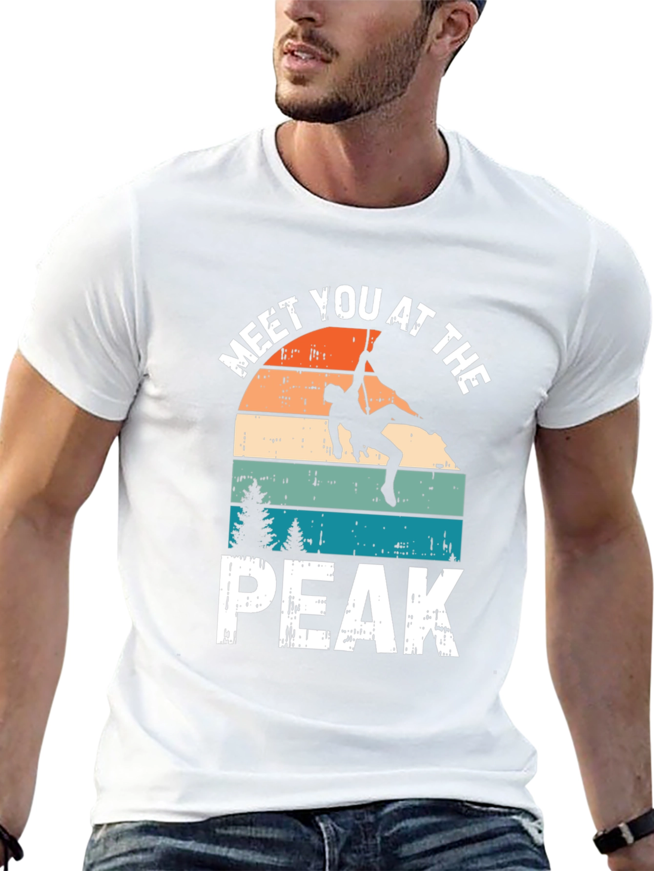 Meet You At The Peak Climbing T-Shirt