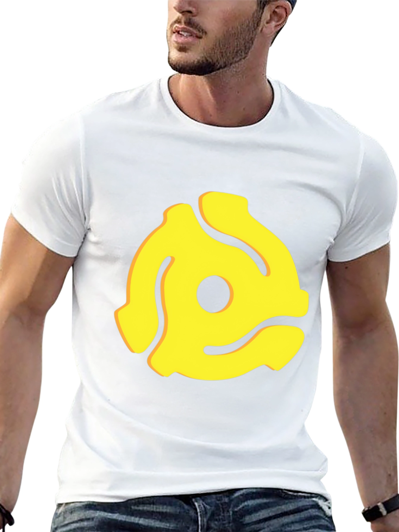 Retro Record Adapter Graphic Tee