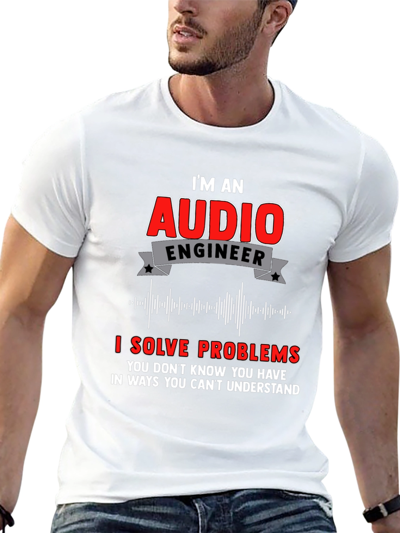 Audio Engineer Graphic T-Shirt