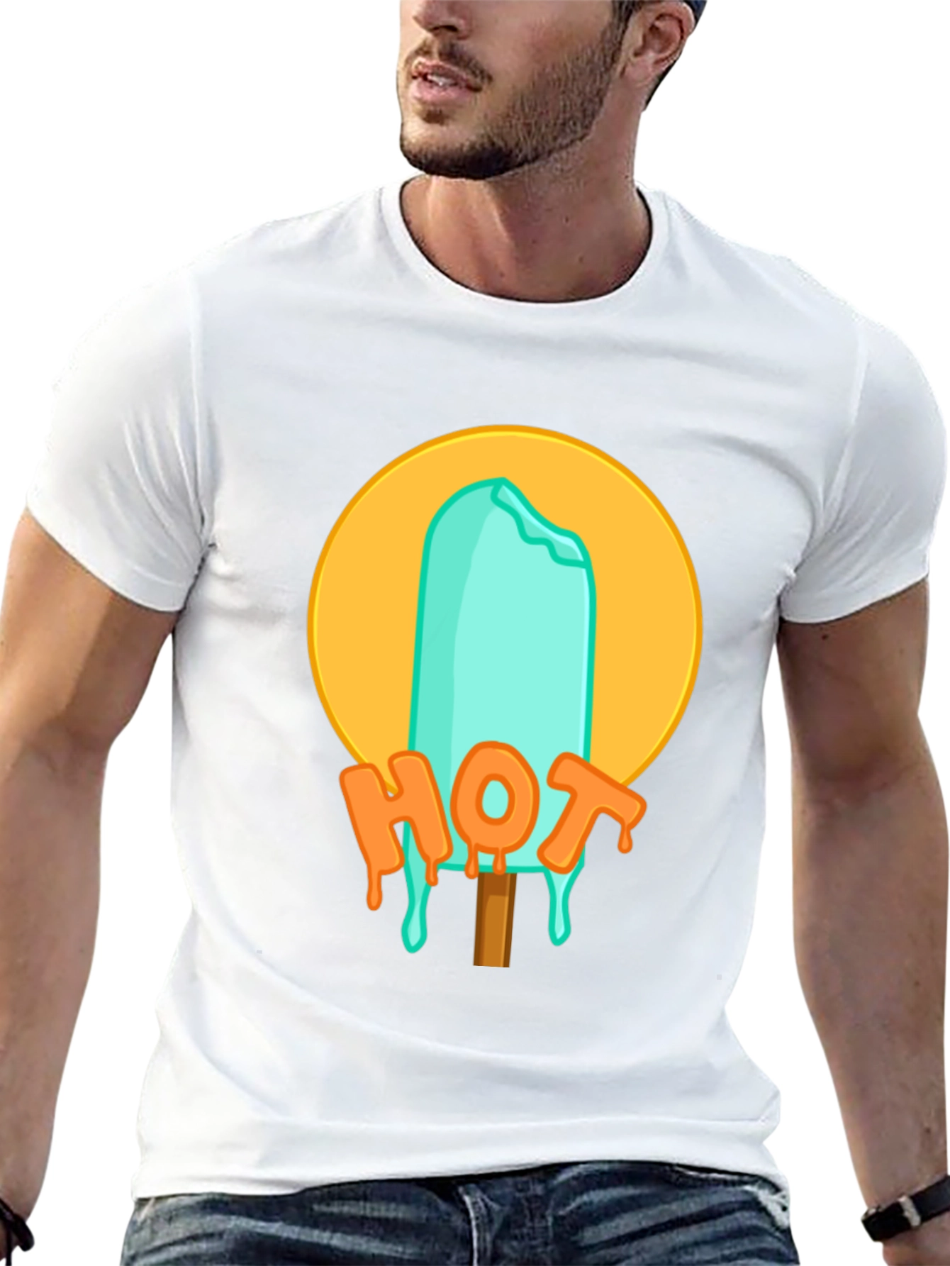 Hot Popsicle Graphic Tee - Cool Summer Vibes!