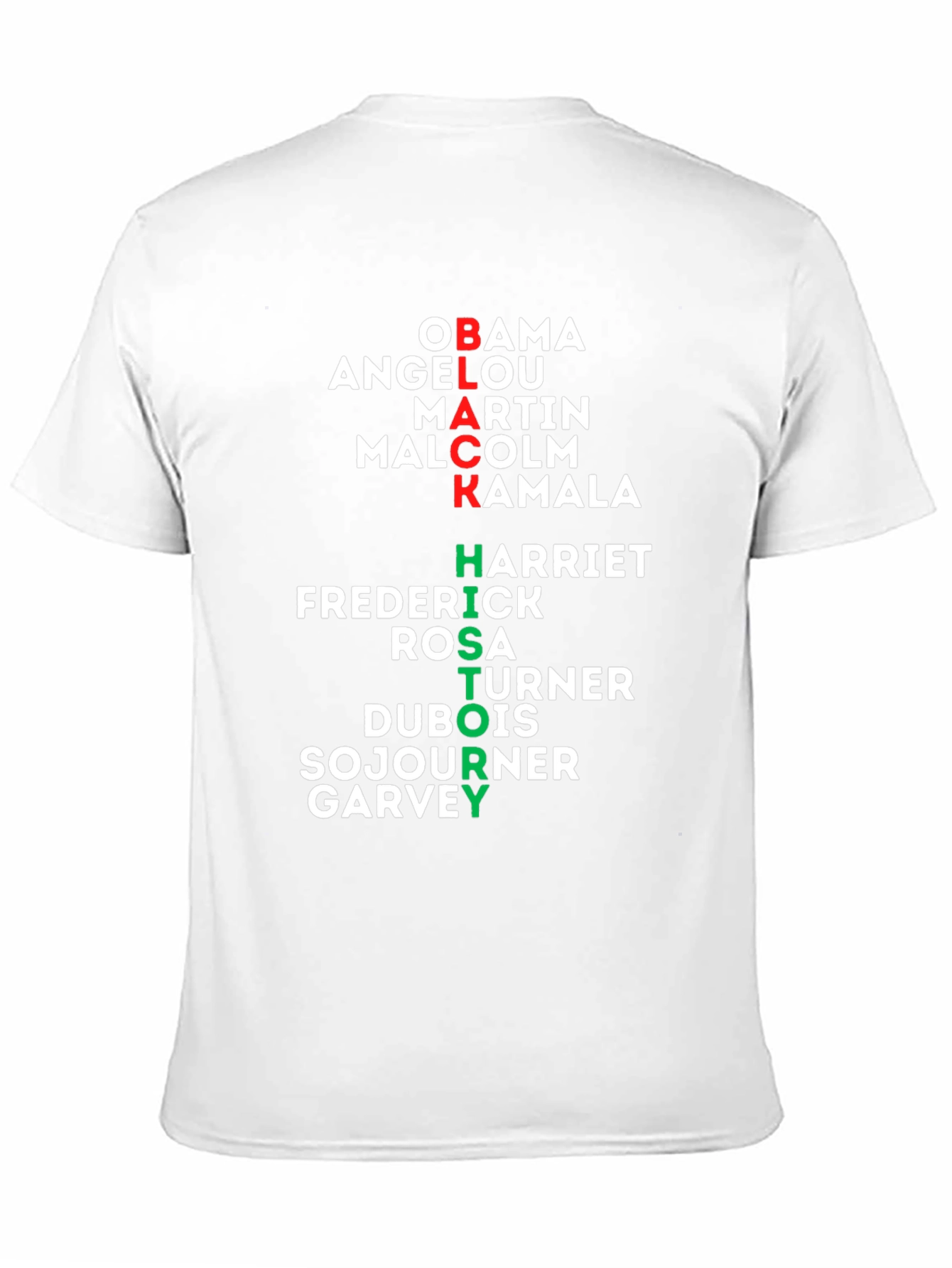Black History T-Shirt - Obama Martin Kamala Harriet