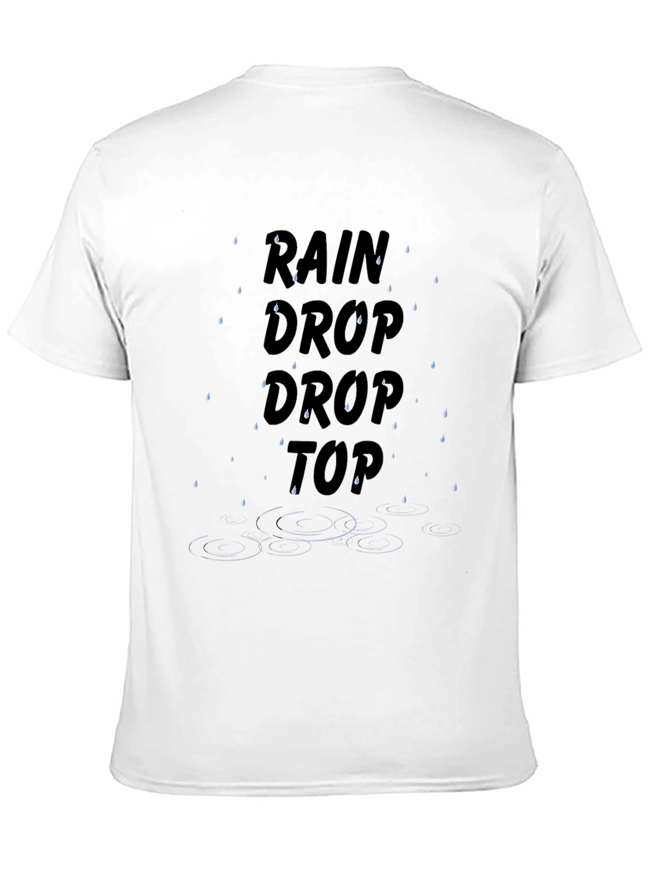 Rain Drop Drop Top Graphic Tee