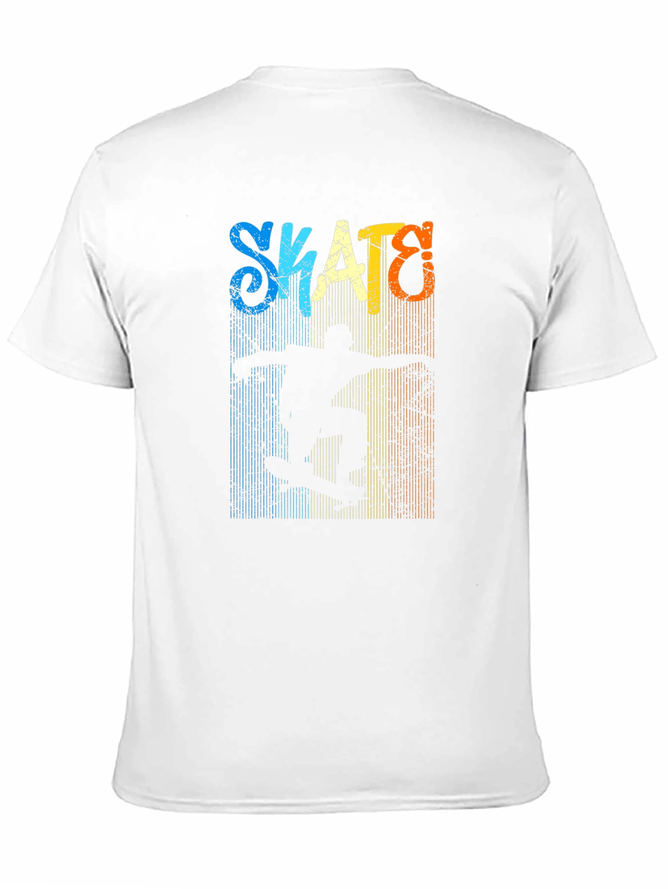 Retro Skate Graphic T-Shirt - Black
