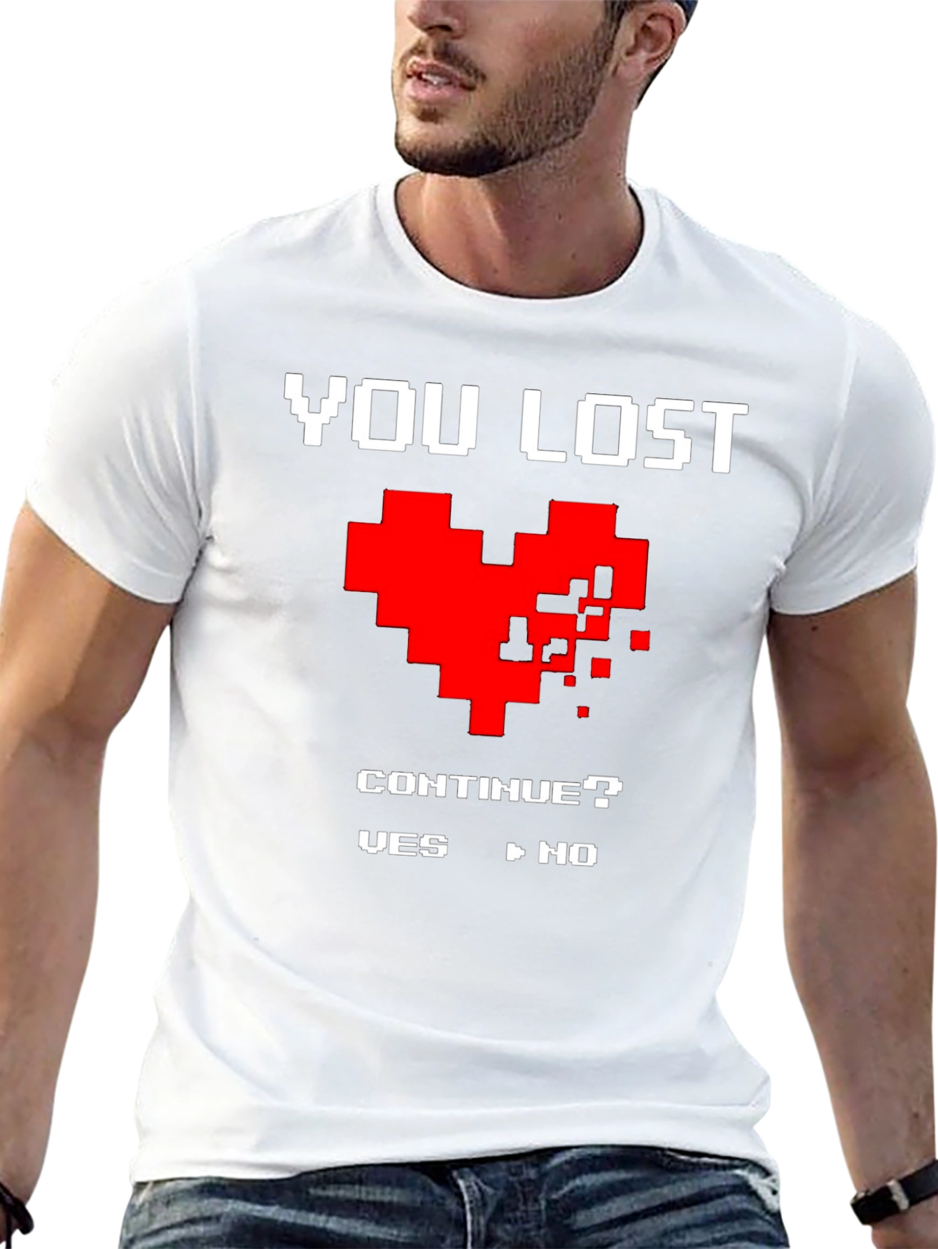 You Lost Heart Gamer T-Shirt