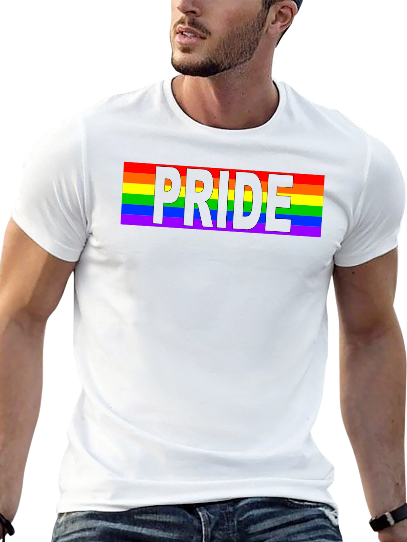 Pride Rainbow T-Shirt - LGBTQ+ Gay Pride Month Tee