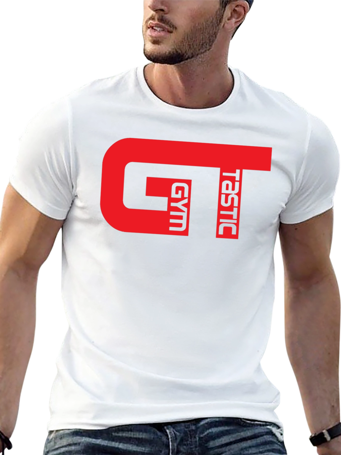 GT Gymtastic Black T-Shirt - Fitness Apparel
