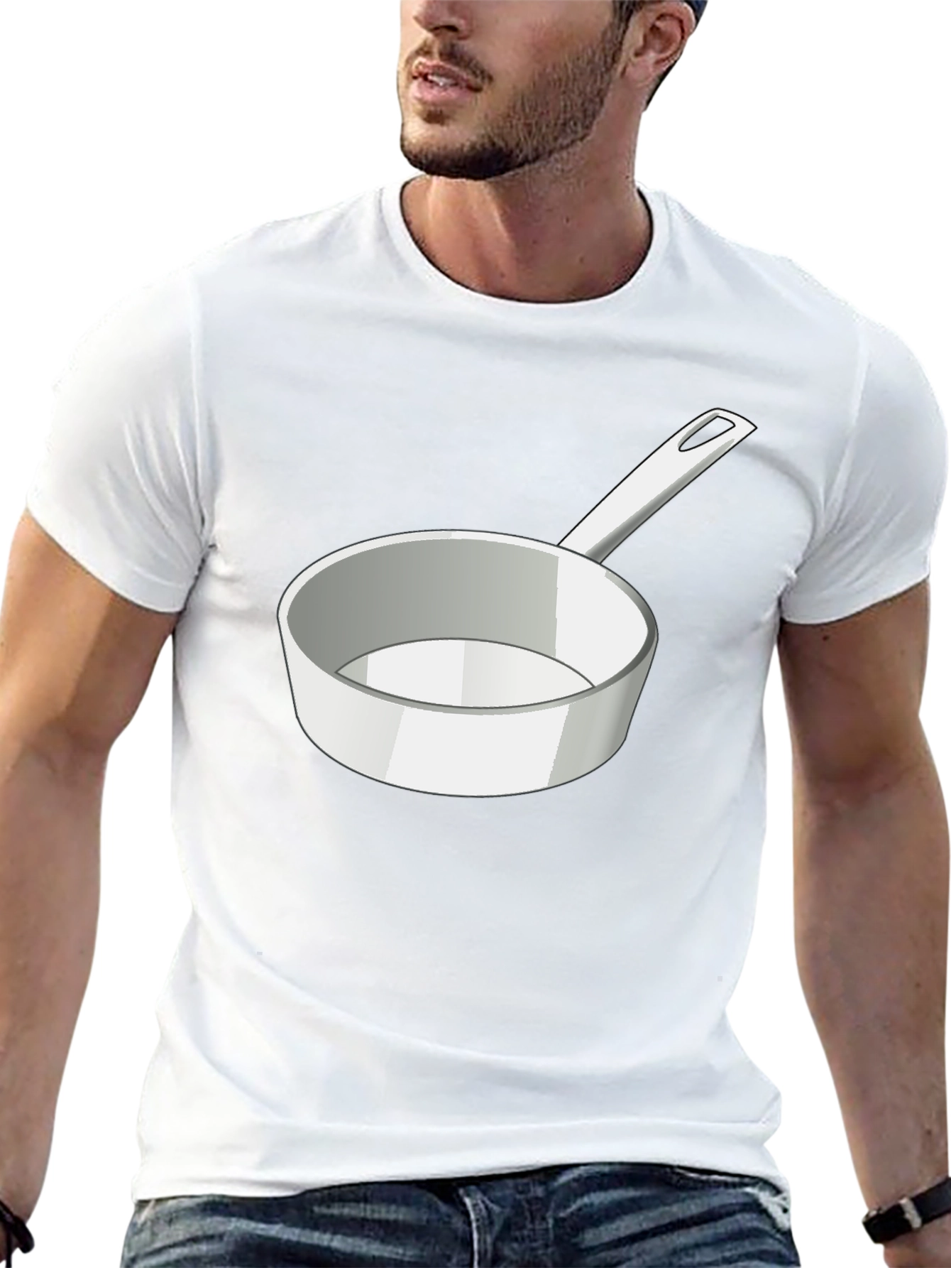 Novelty Pan Graphic T-Shirt