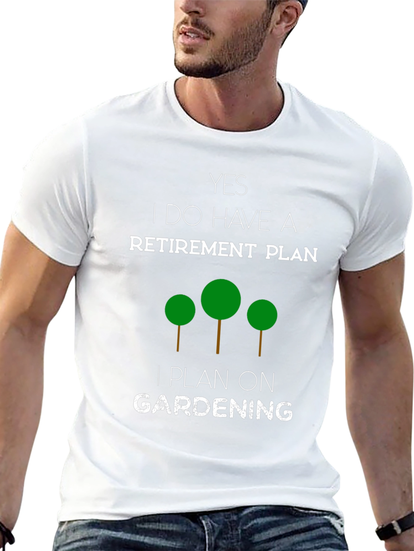 Gardening Retirement Plan T-Shirt - Funny Gardener Gift