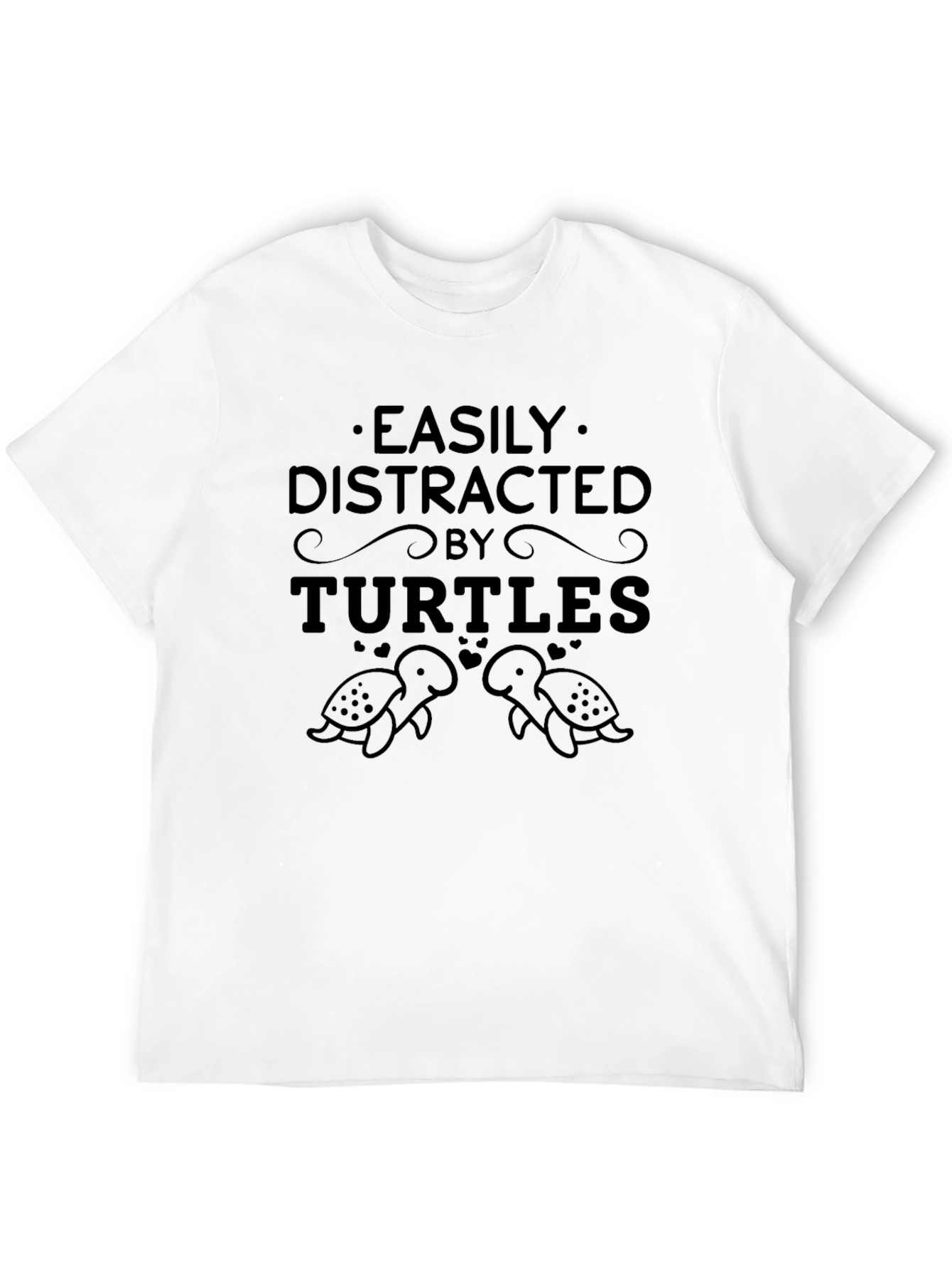 Easily Distracted by Turtles Graphic Tee