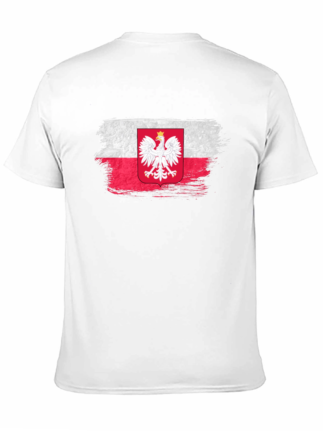 Polish Eagle Flag T-Shirt - Patriotic Pride