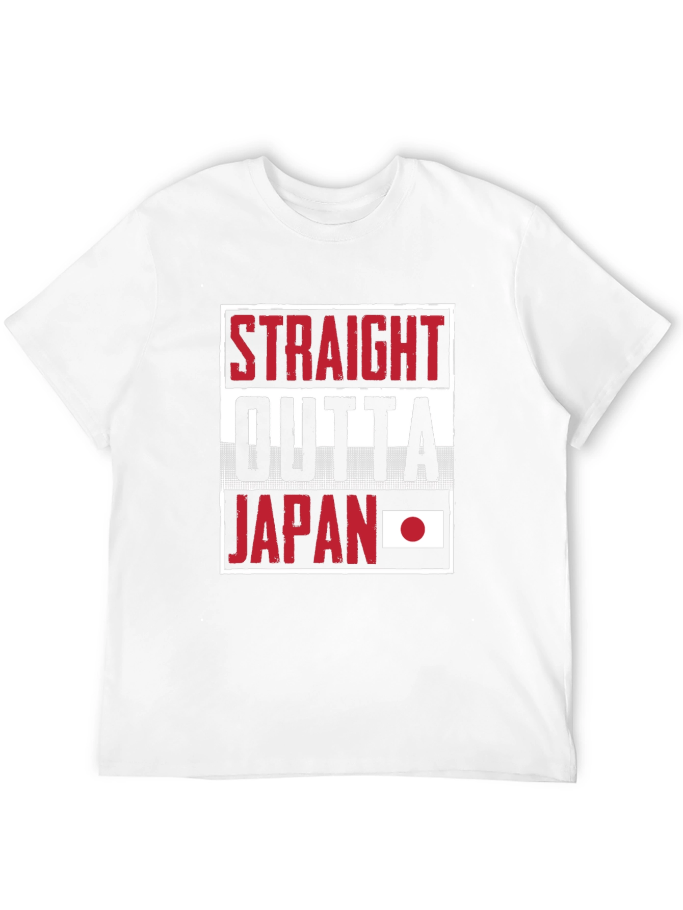 Straight Outta Japan Black T-Shirt