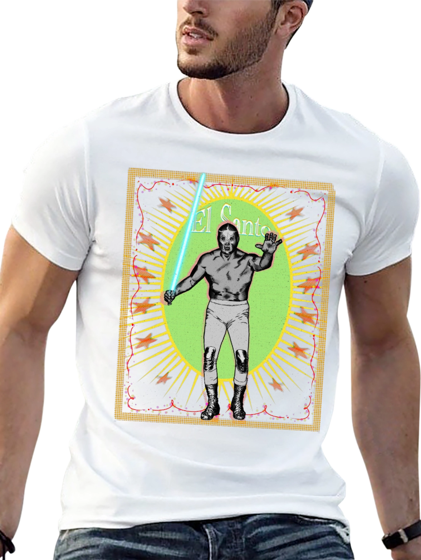 El Santo Wrestler T-Shirt