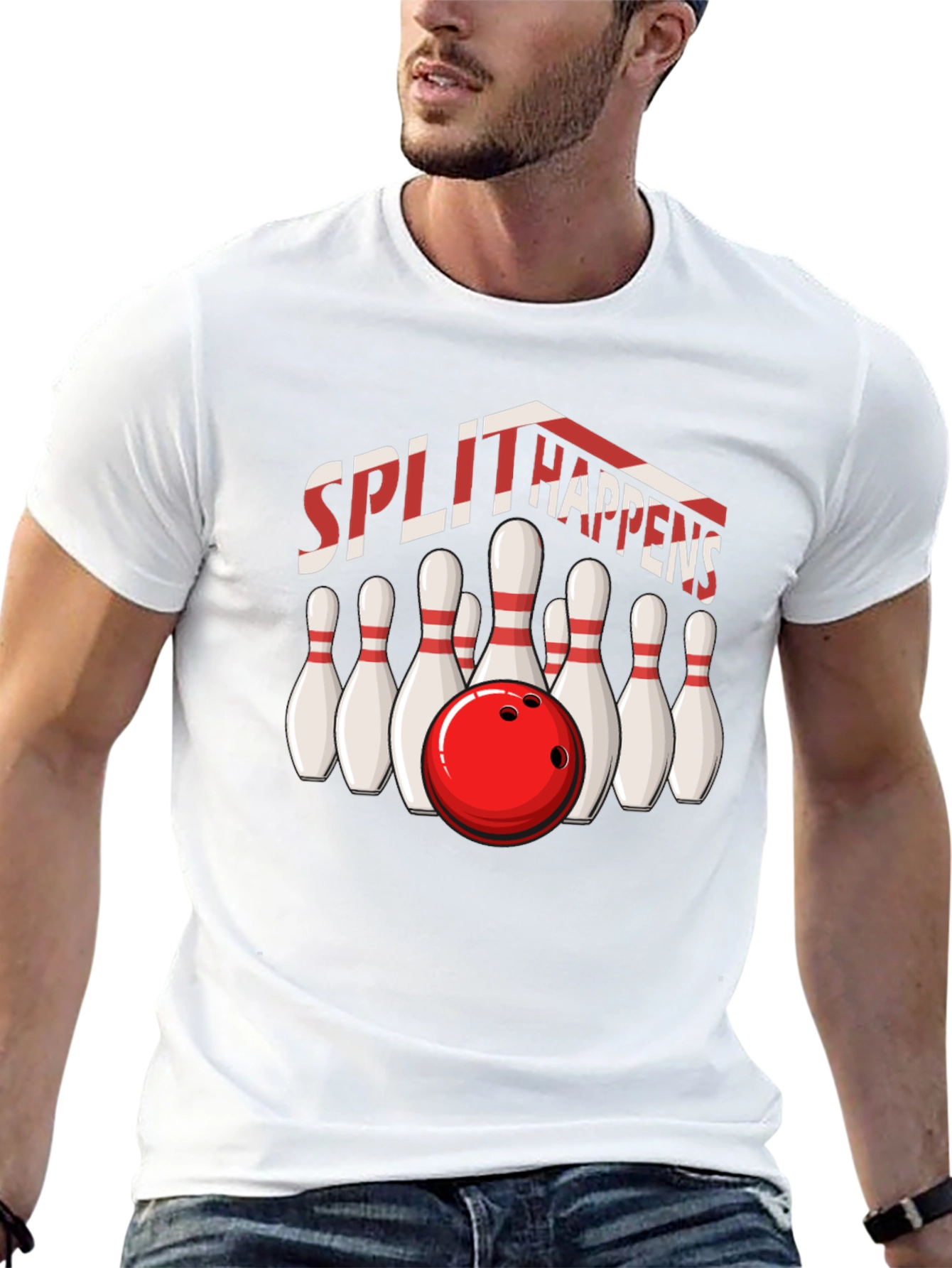 Split Happens Bowling T-Shirt