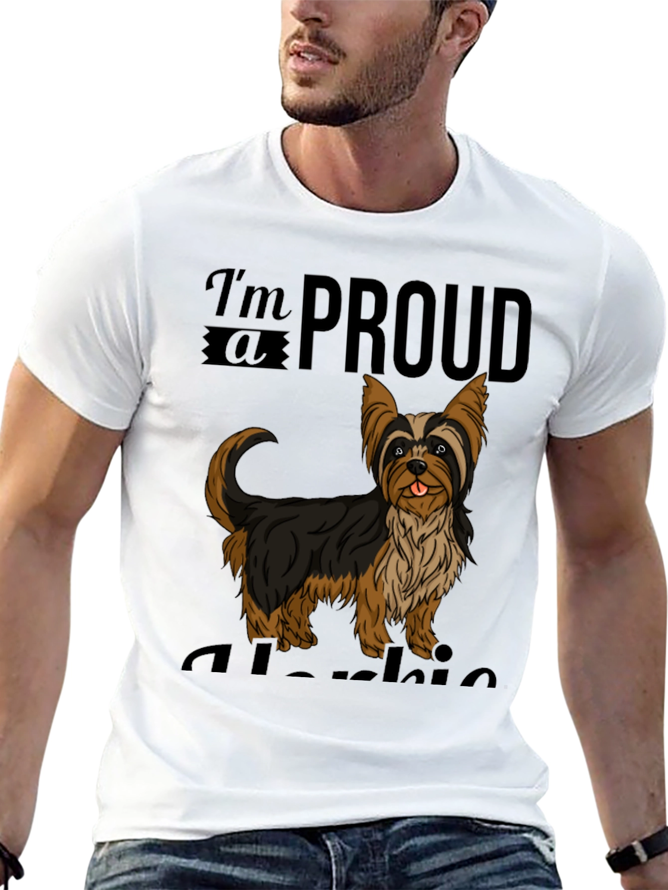 Proud Alusky Dog Graphic Tee