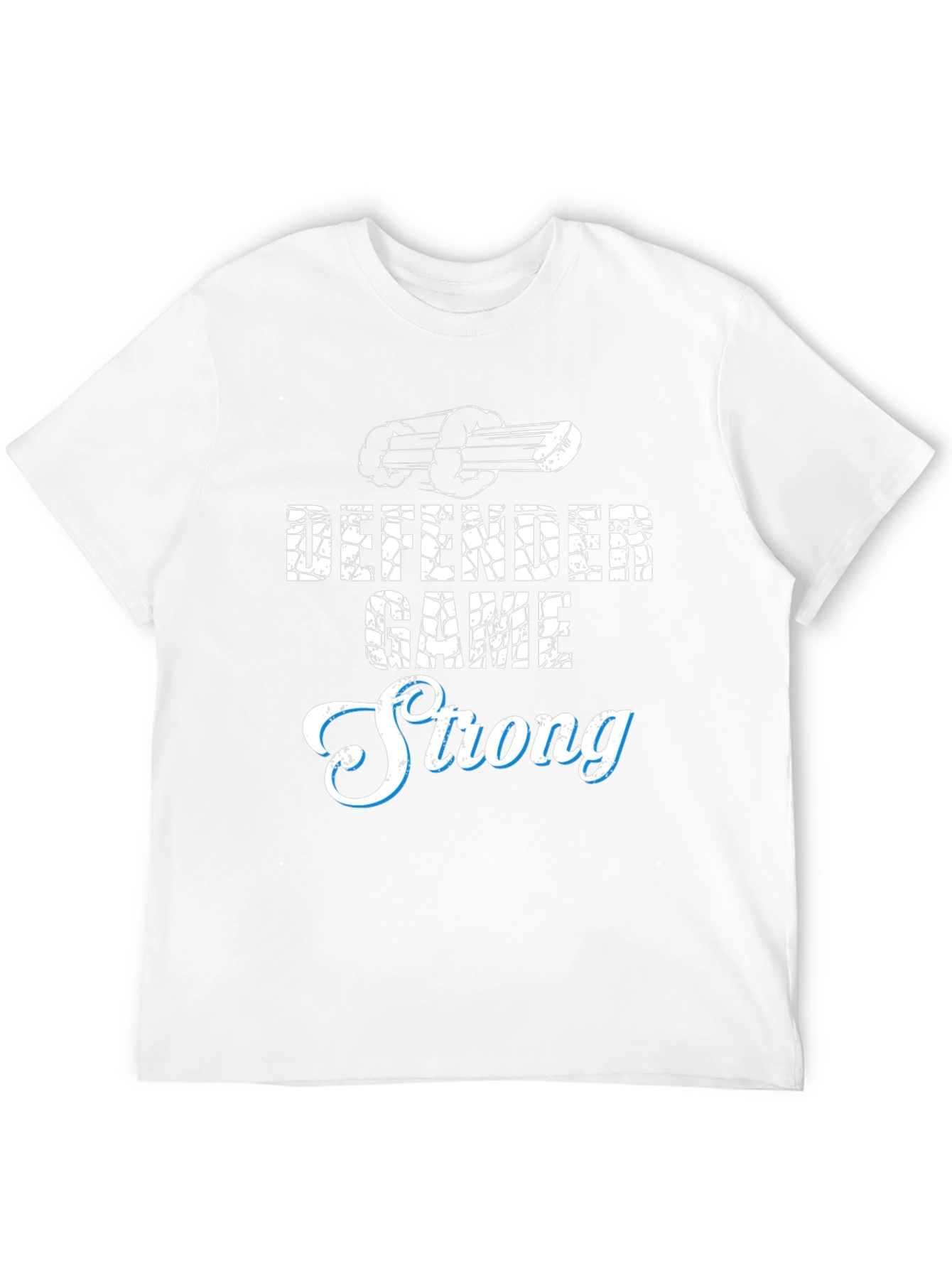Defender Game Strong Graphic Tee