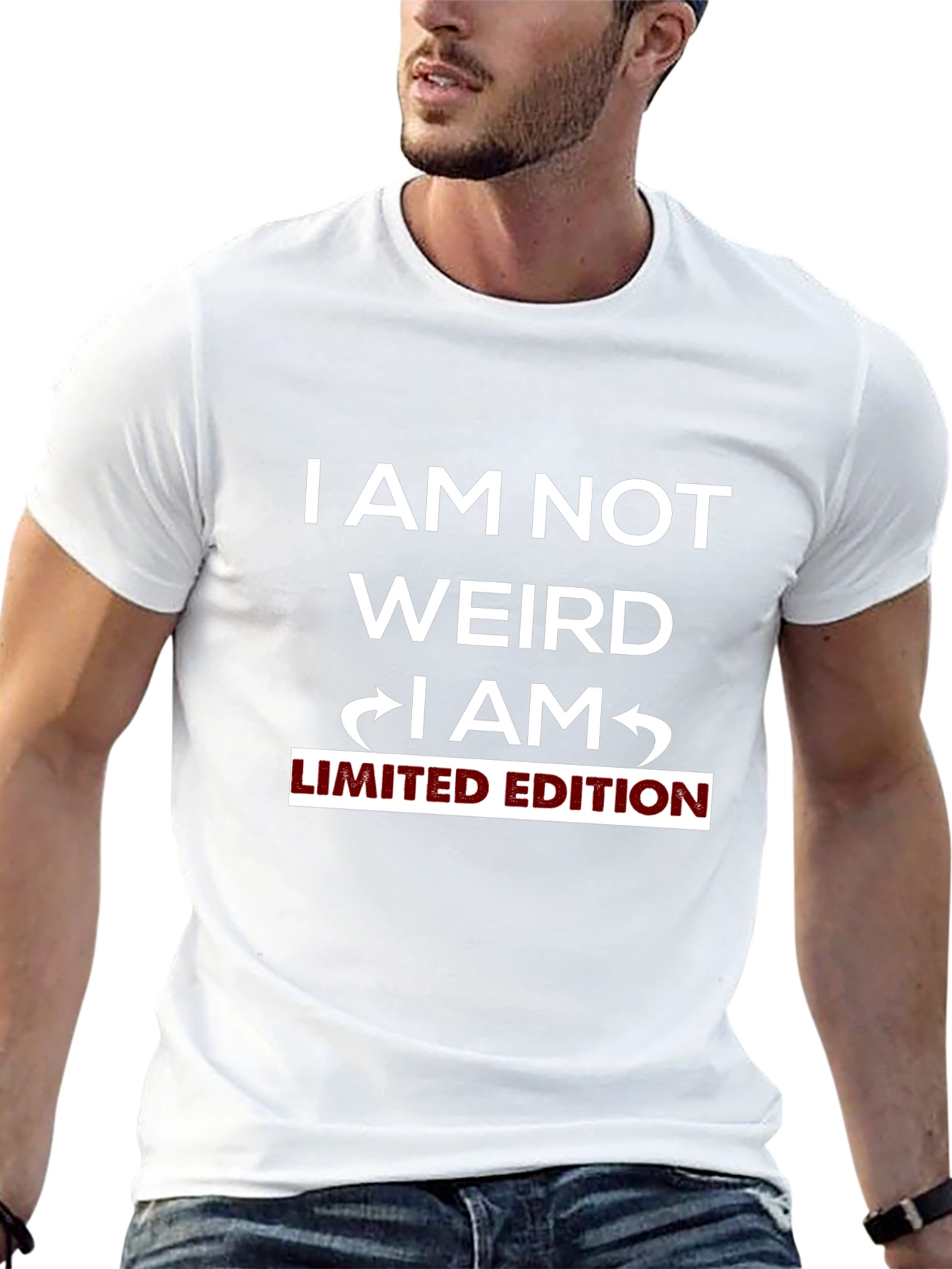 I Am Not Weird Limited Edition Black T-Shirt