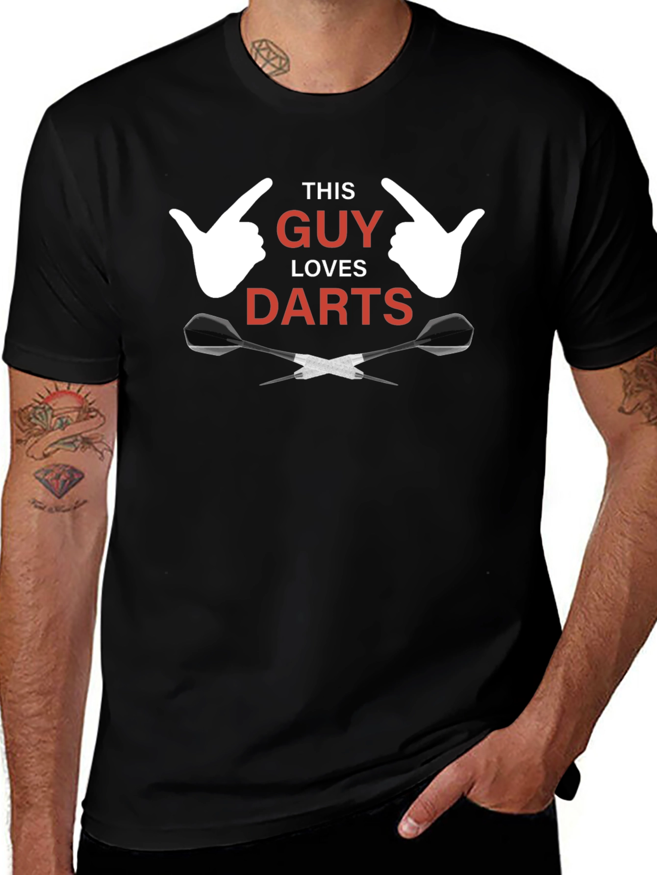 This Guy Loves Darts T-Shirt