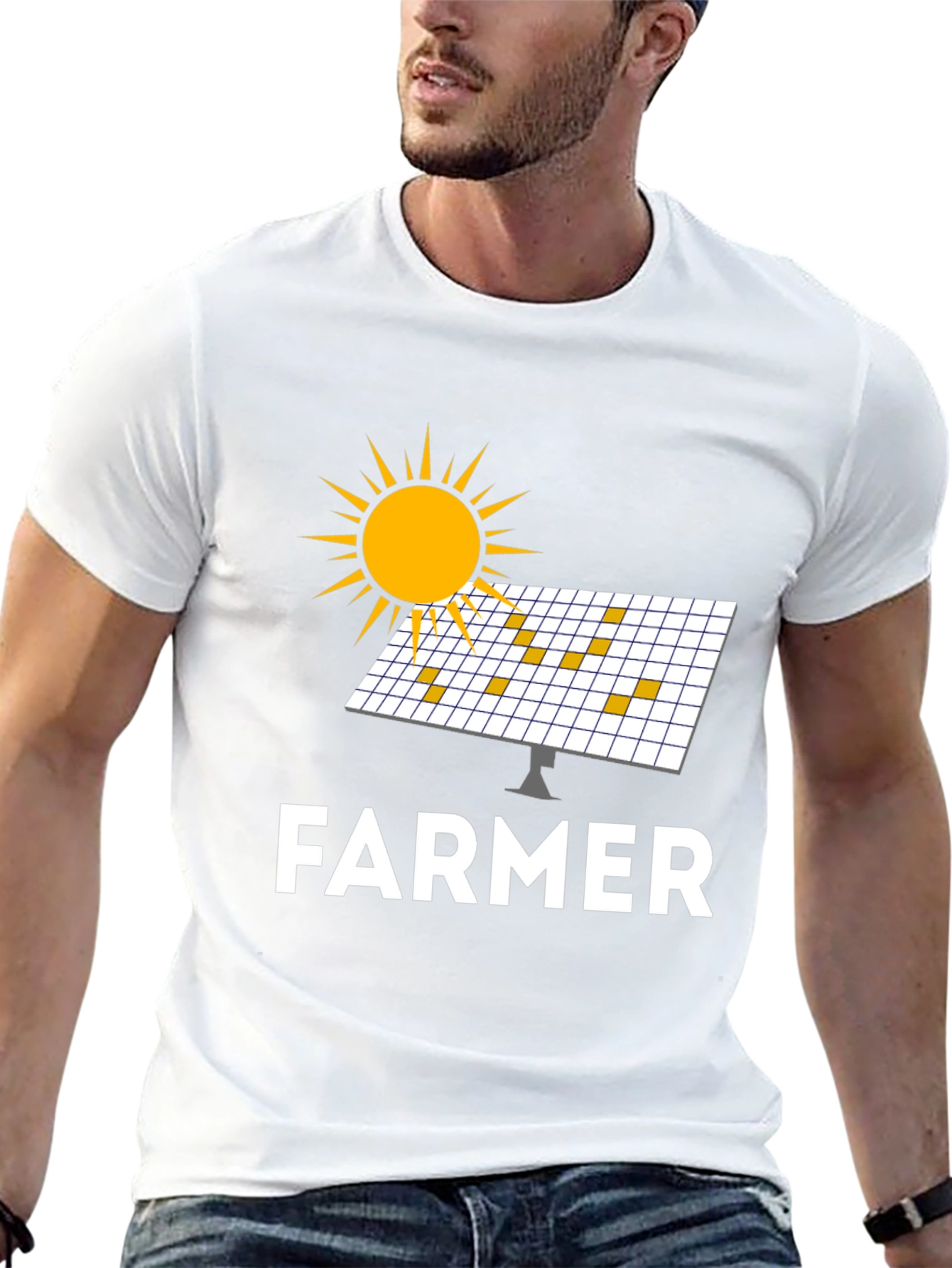 Solar Farmer T-Shirt - Sustainable Agriculture Tee