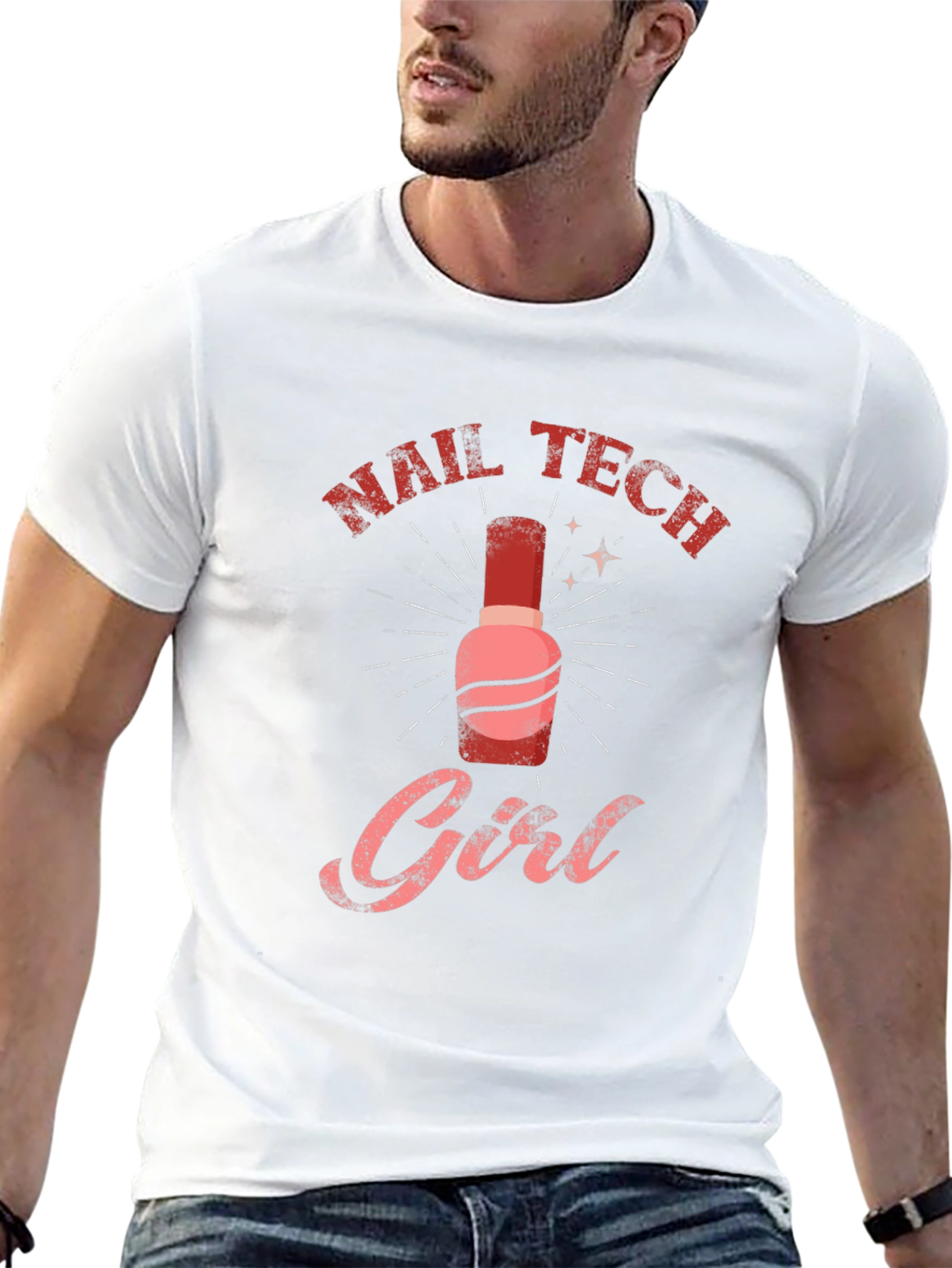 Nail Tech Girl T-Shirt - Stylish & Comfortable
