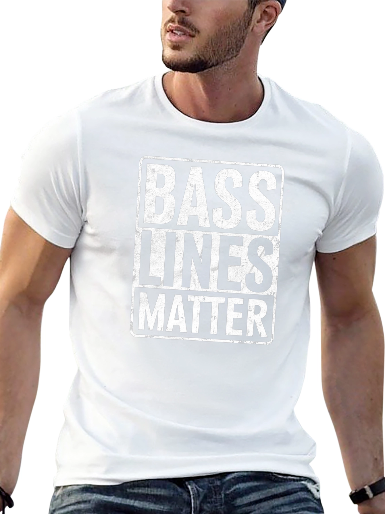 Bass Lines Matter T-Shirt - Music Lover Tee