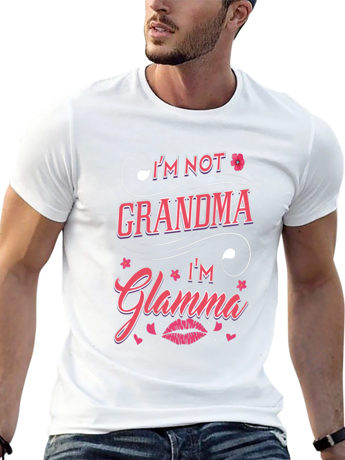 Glamma T-Shirt: Im Not Grandma