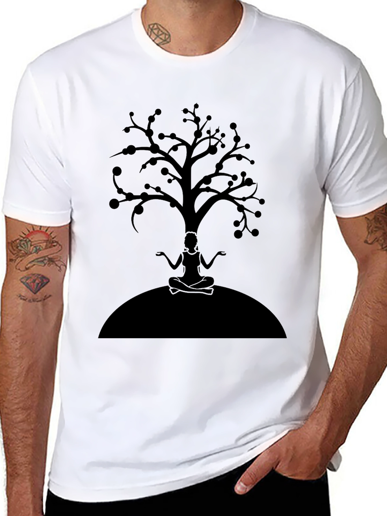 Tree of Life Meditation T-Shirt