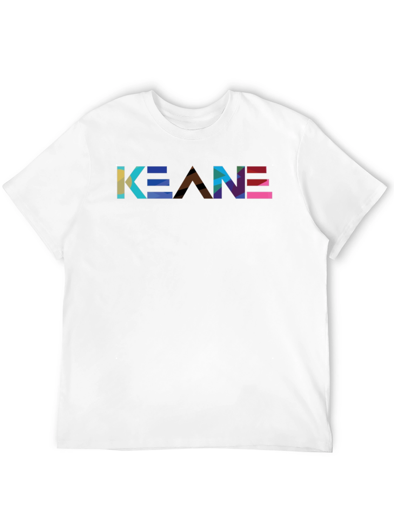 Keane Band Geometric Logo Black T-Shirt