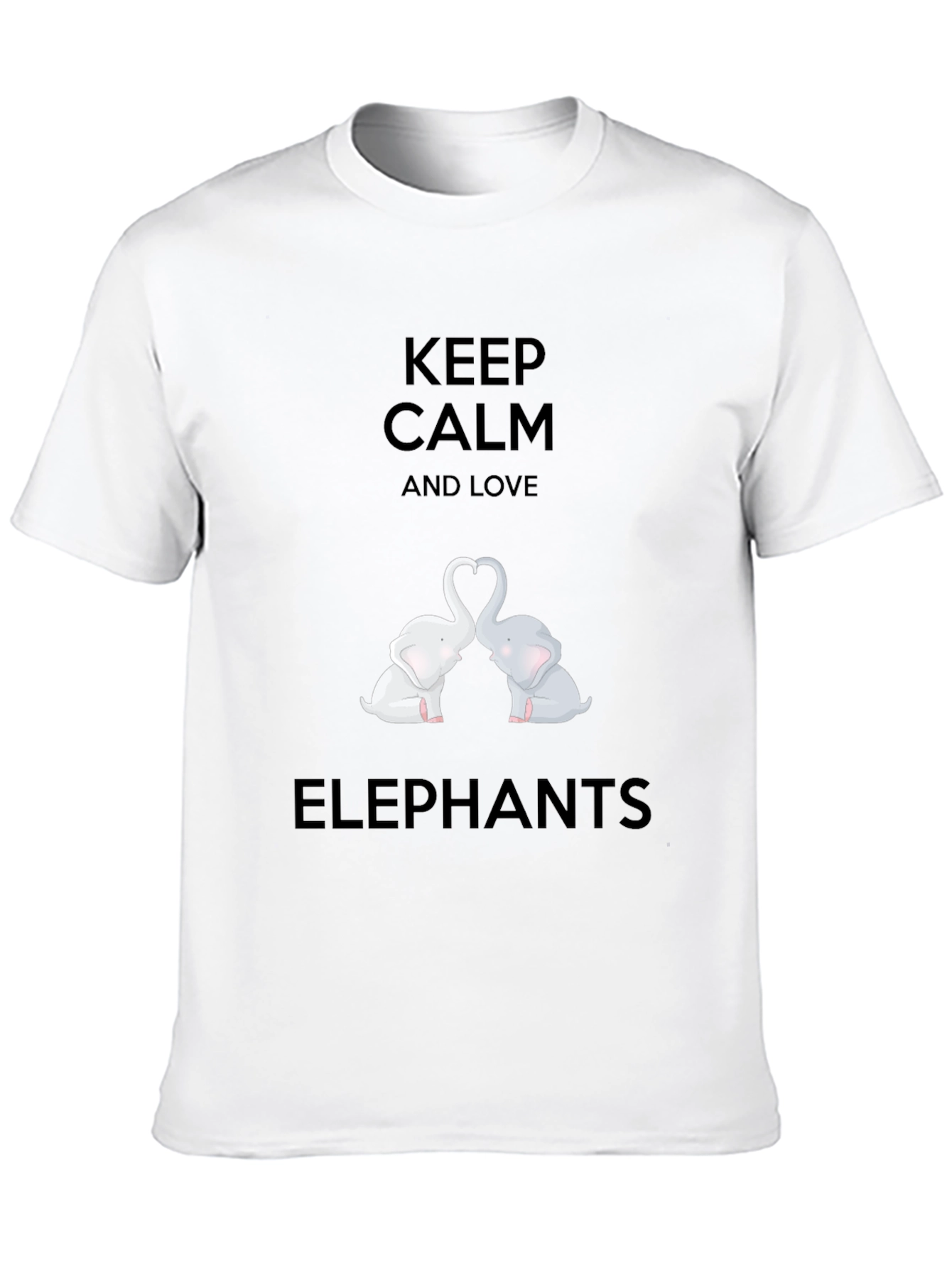 Keep Calm Love Elephants T-Shirt
