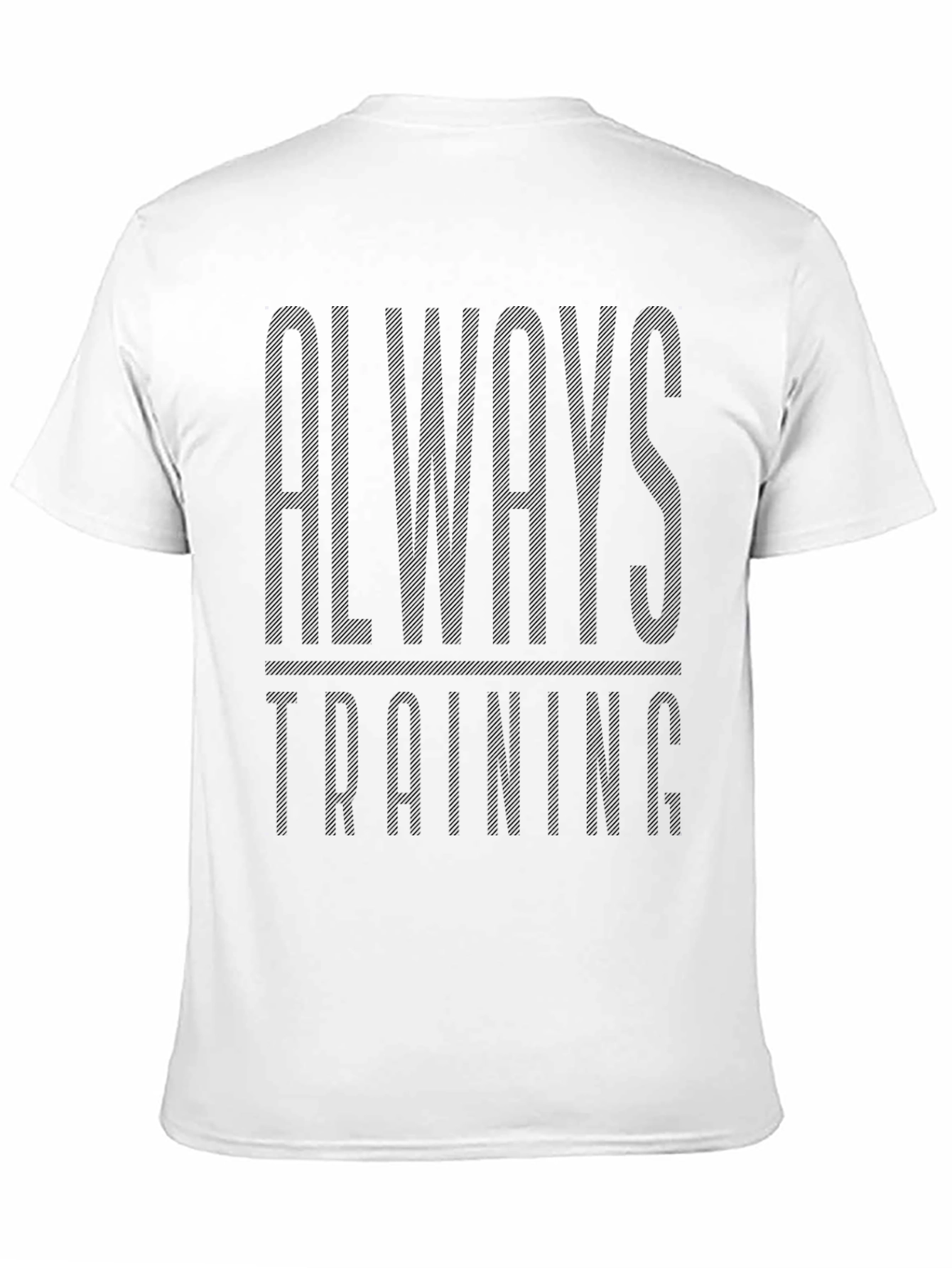Always Training Black Graphic Tee