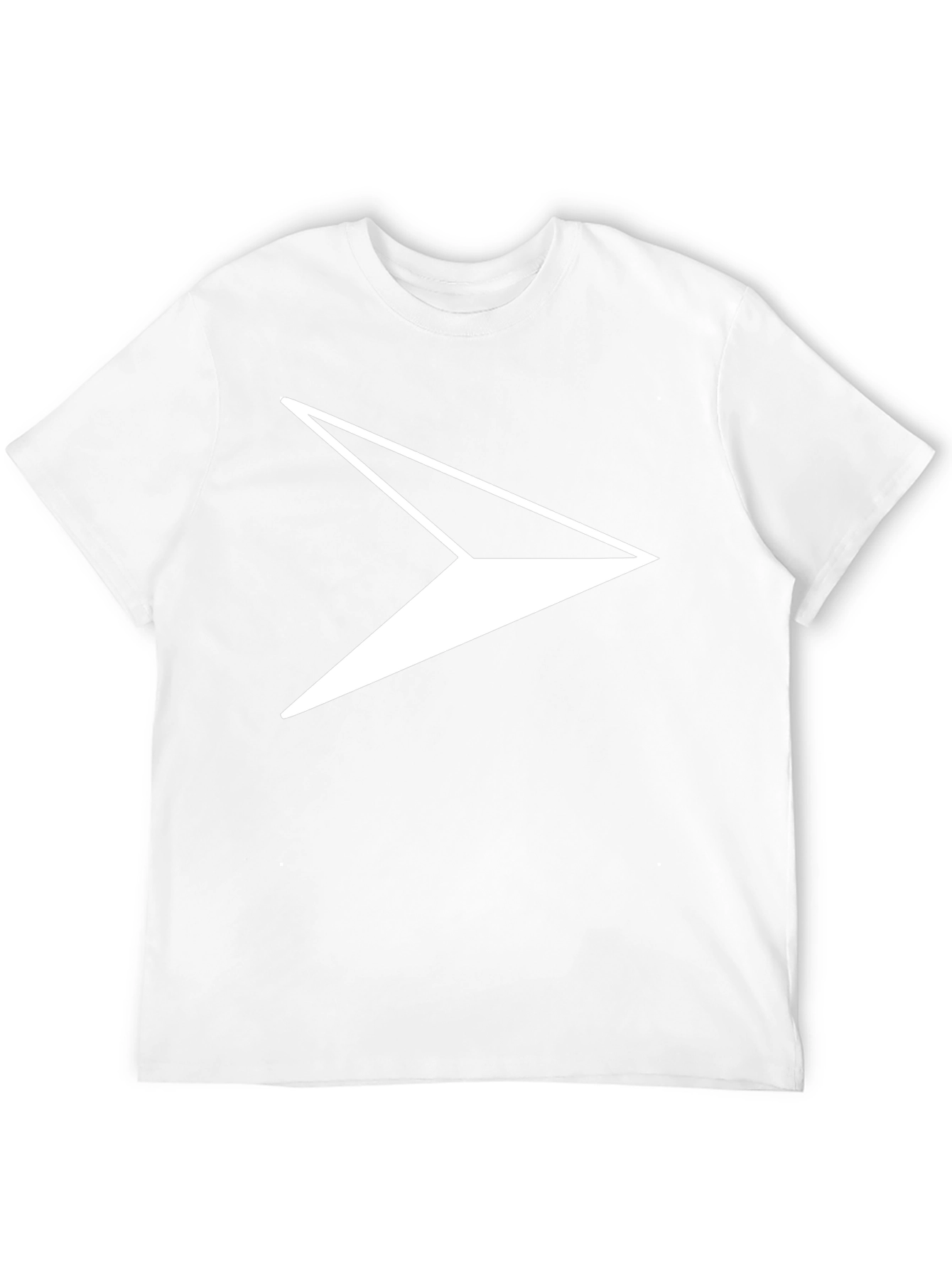 Modern Arrow Graphic Tee - Black