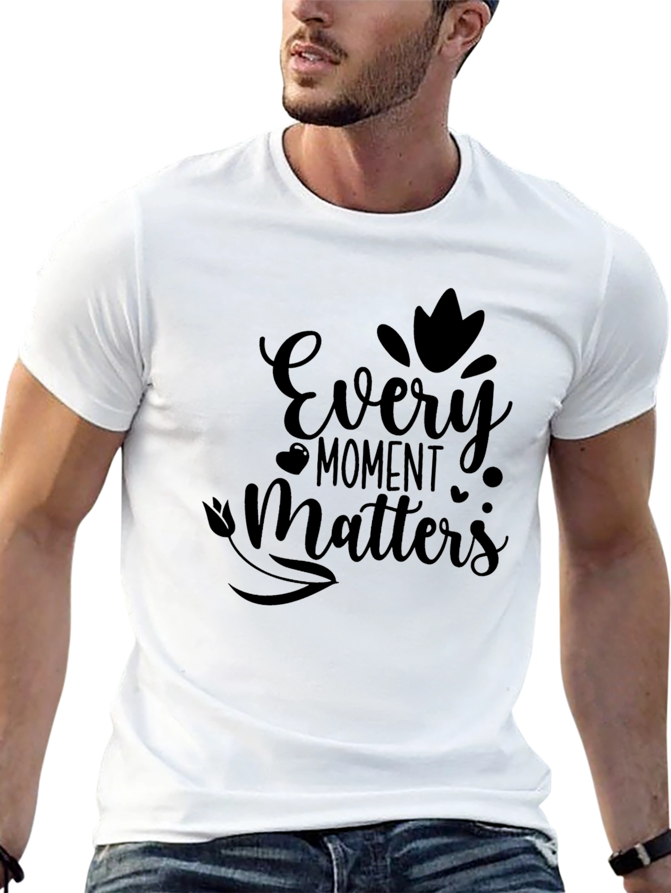 Every Moment Matters Black T-Shirt