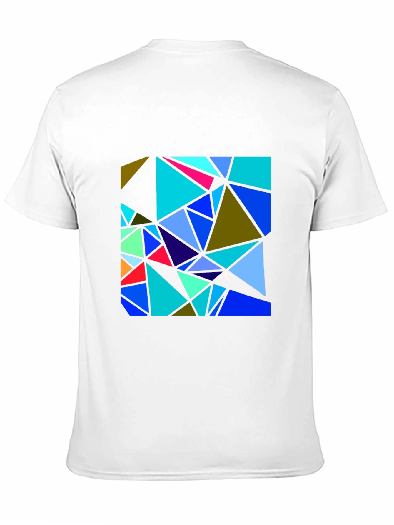 Abstract Geometric Triangle T-Shirt