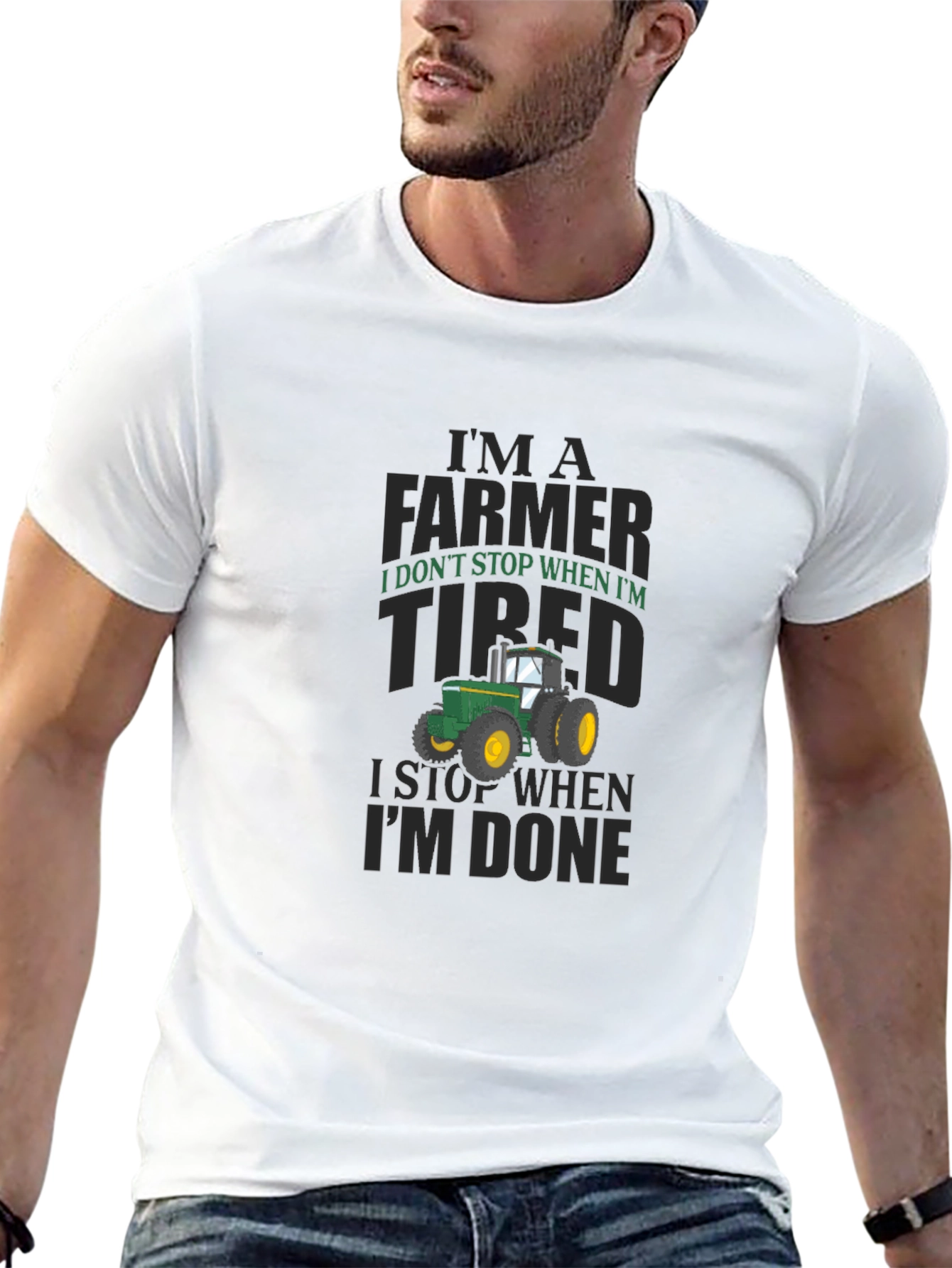Farmer Graphic Tee: Im A Farmer T-Shirt