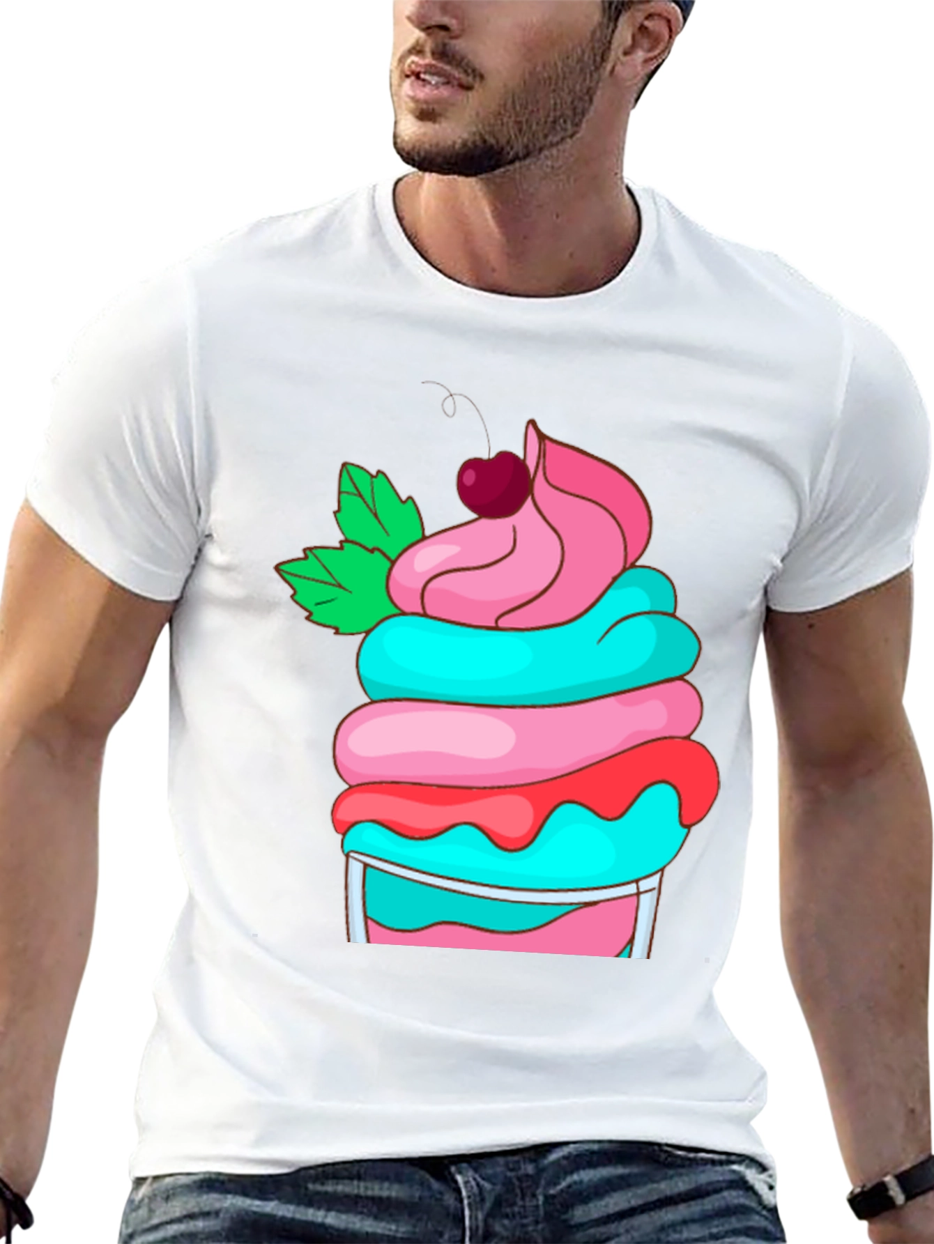 Cupcake Graphic Tee - Fun & Trendy!