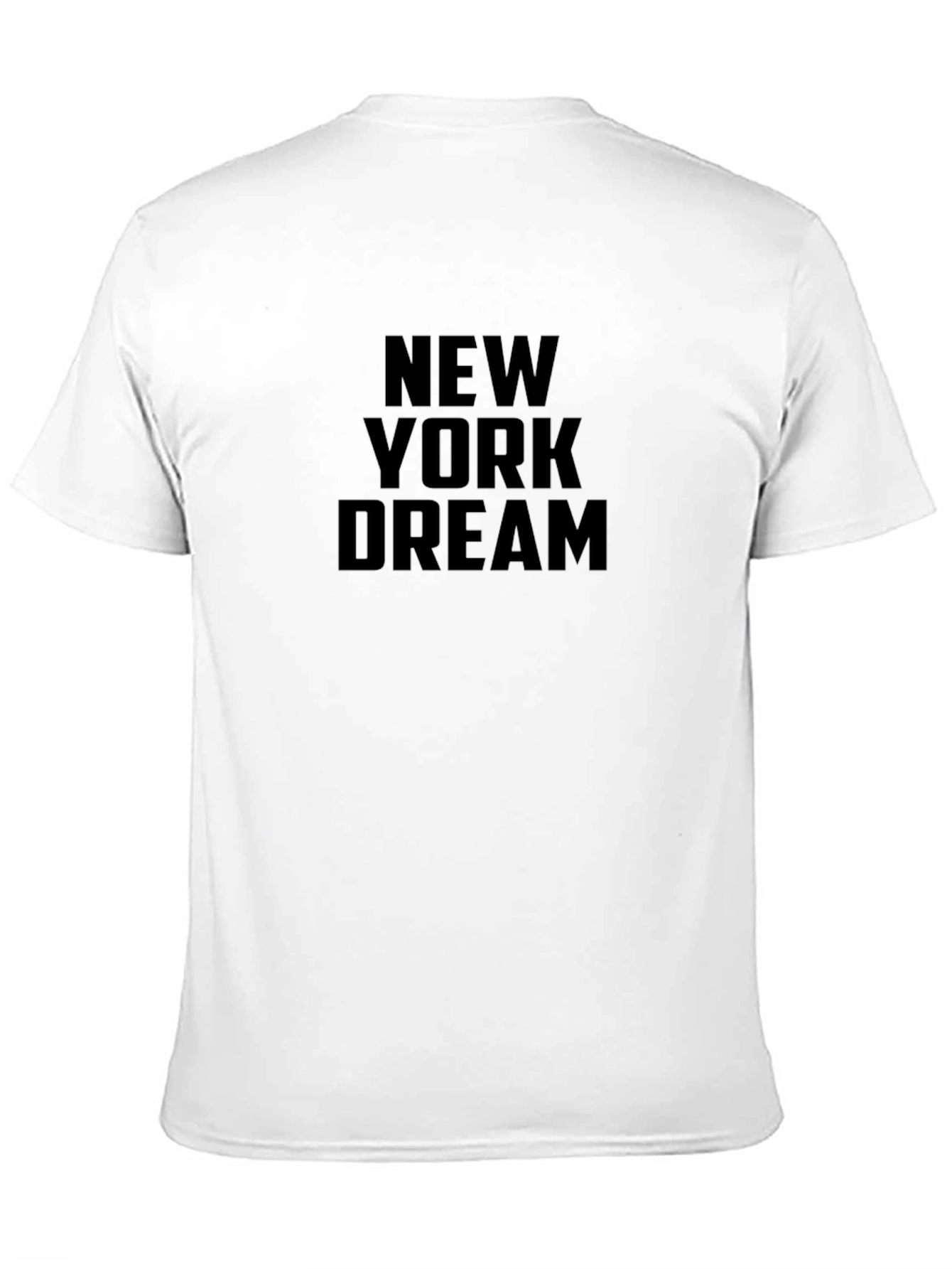 New York Dream Black Graphic Tee